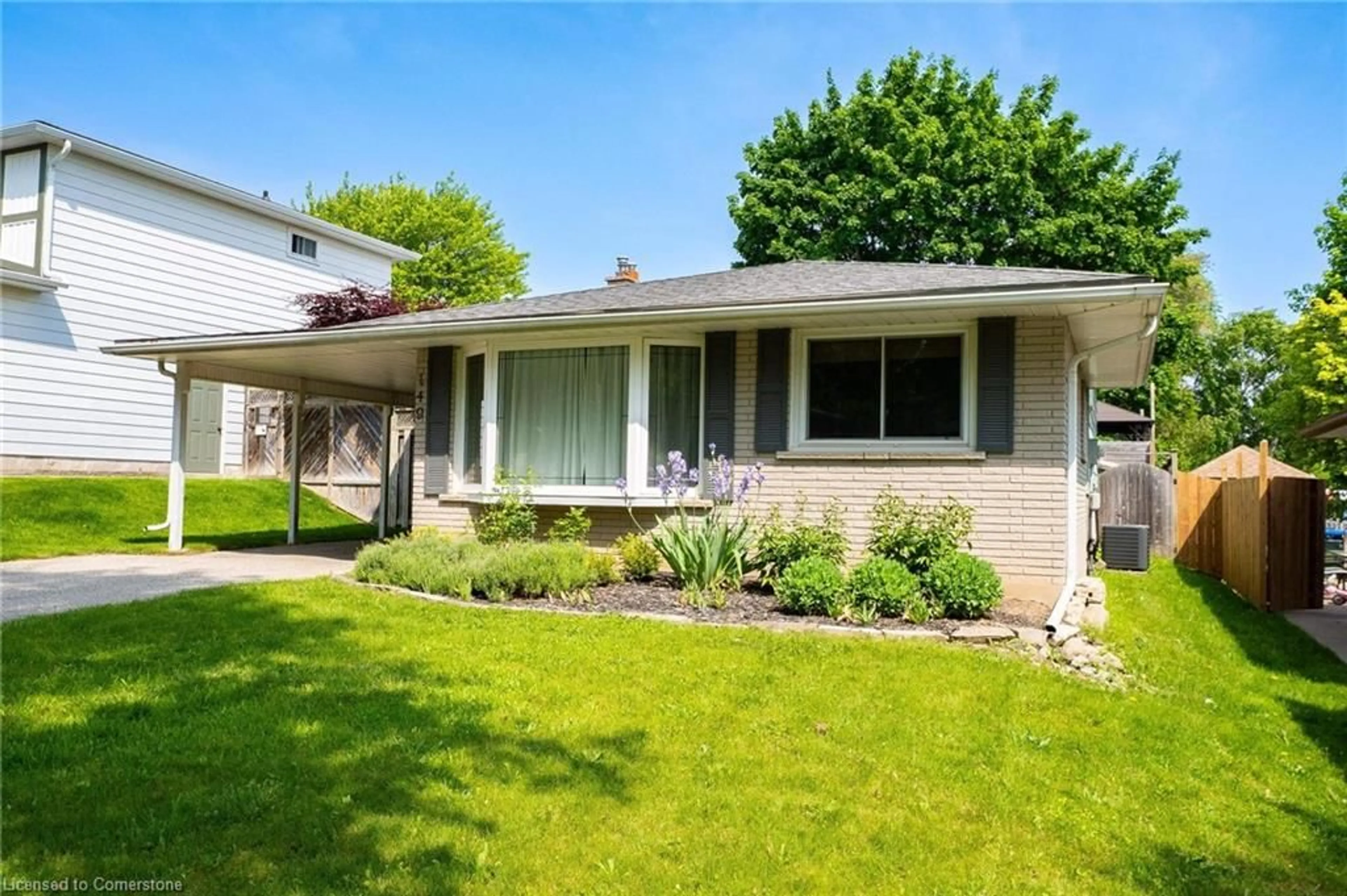 Home with vinyl exterior material, street for 149 Forestwood Dr, Kitchener Ontario N2N 1B7