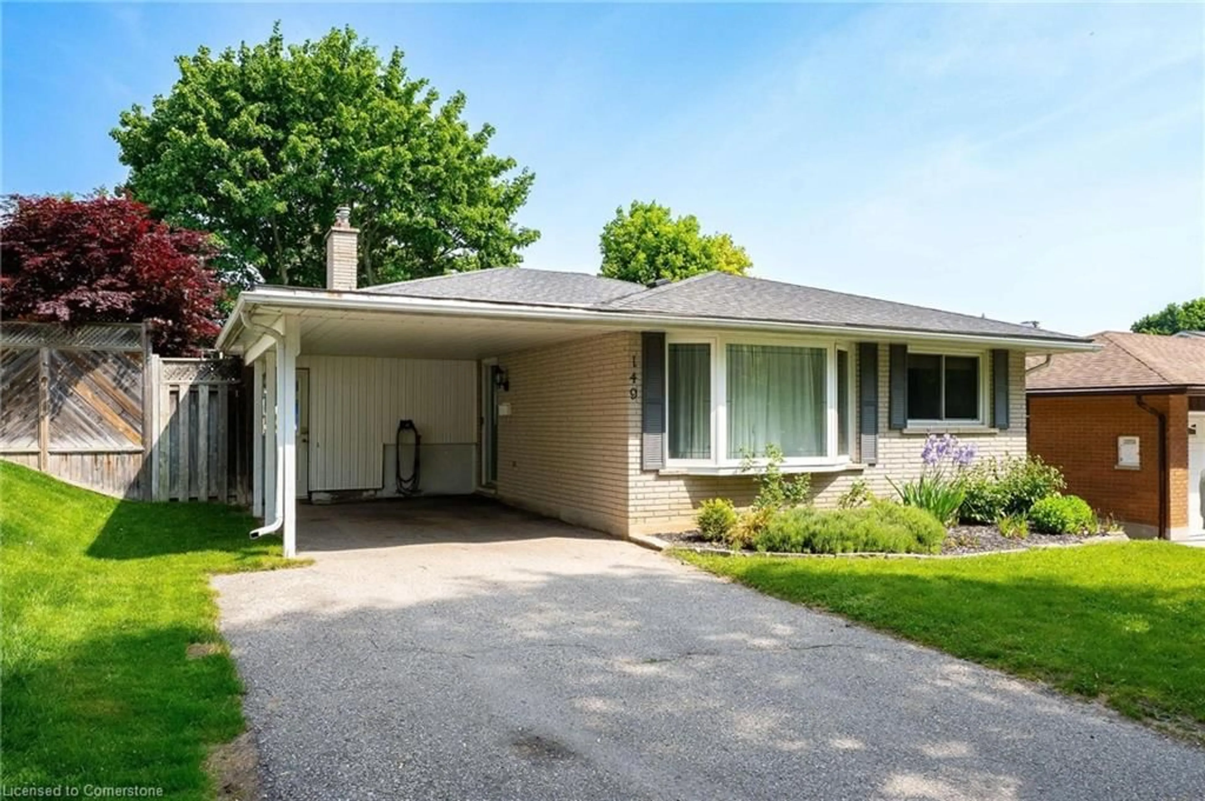 Home with brick exterior material, street for 149 Forestwood Dr, Kitchener Ontario N2N 1B7