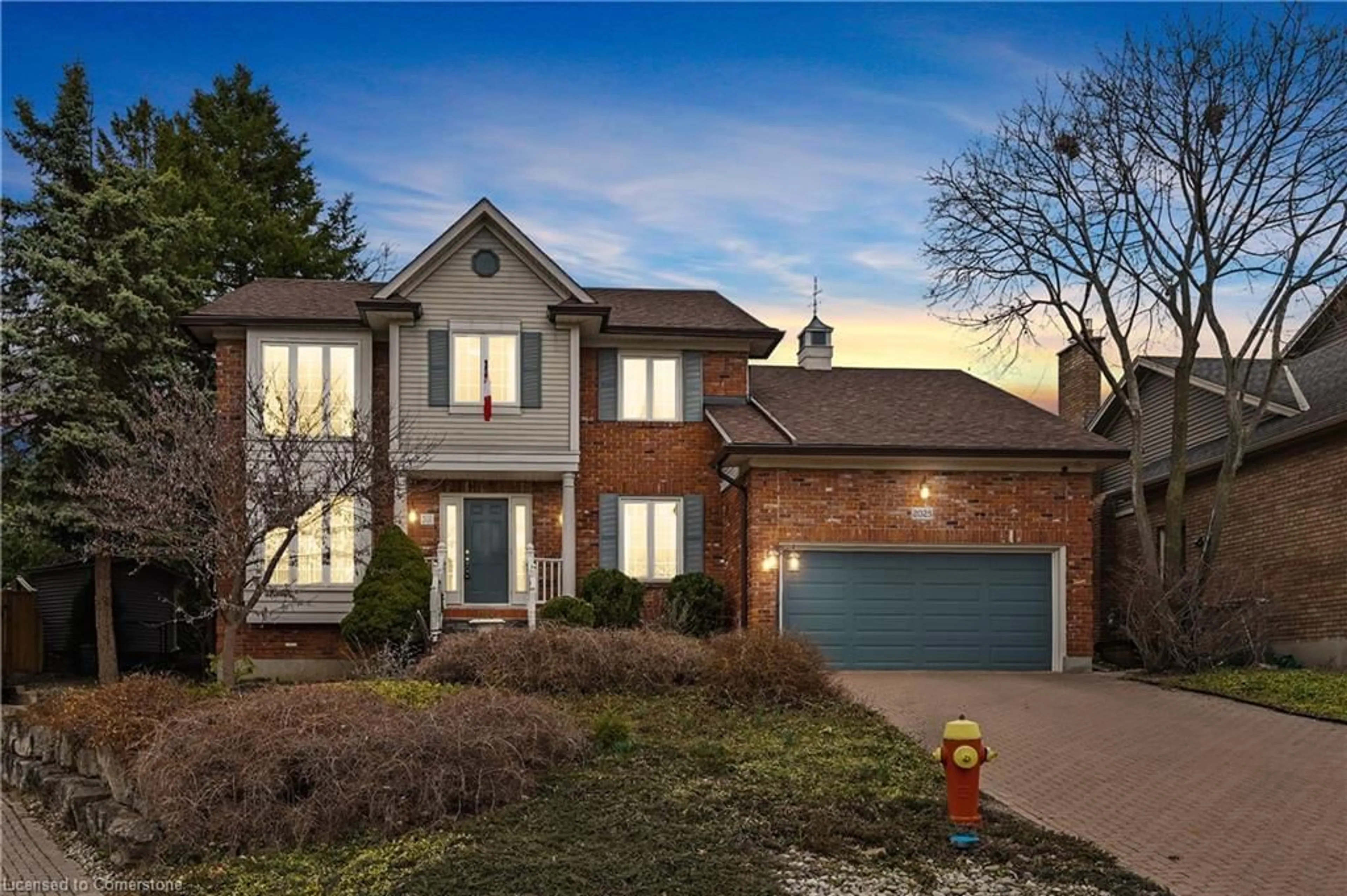 Home with brick exterior material, street for 2025 Foster Crt, Burlington Ontario L7P 4P4