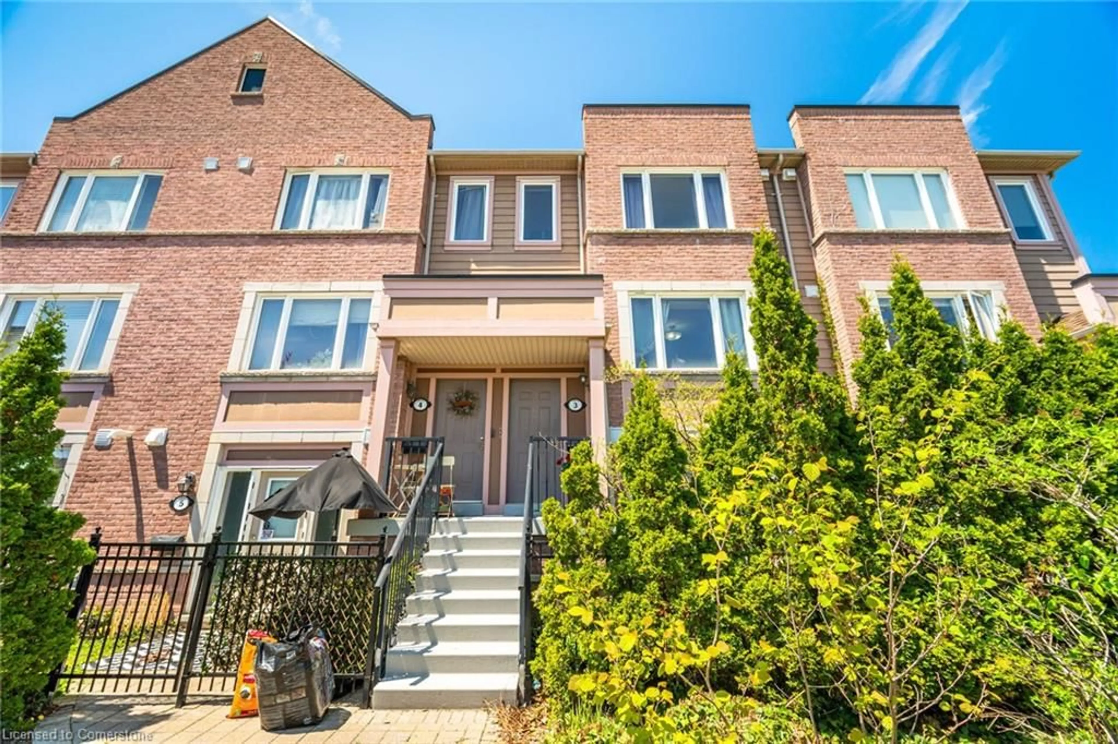 Home with brick exterior material, street for 4855 Half Moon Grove #3, Mississauga Ontario L5M 8C7