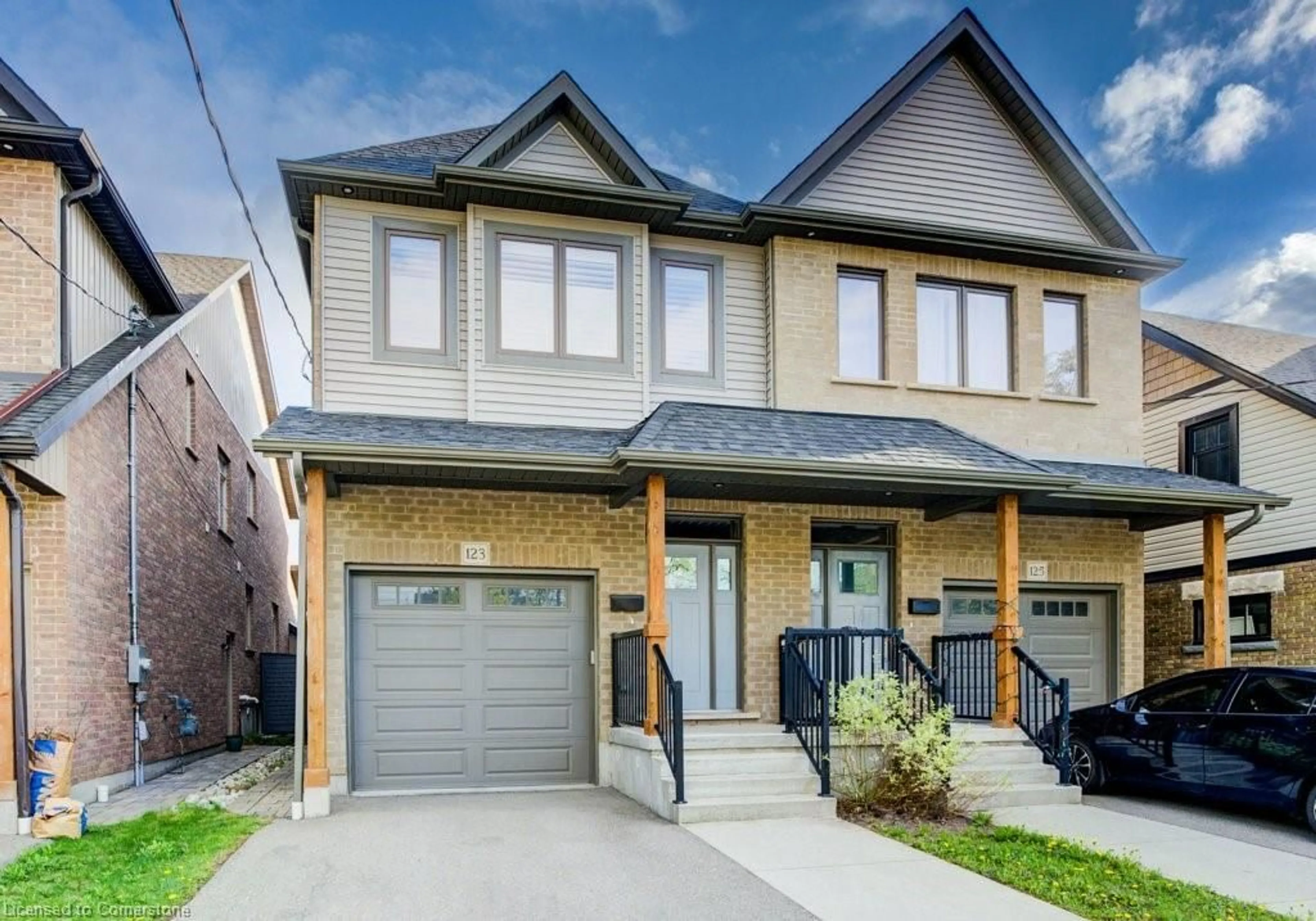 Home with brick exterior material, street for 123 Walter St, Kitchener Ontario N2G 1S3