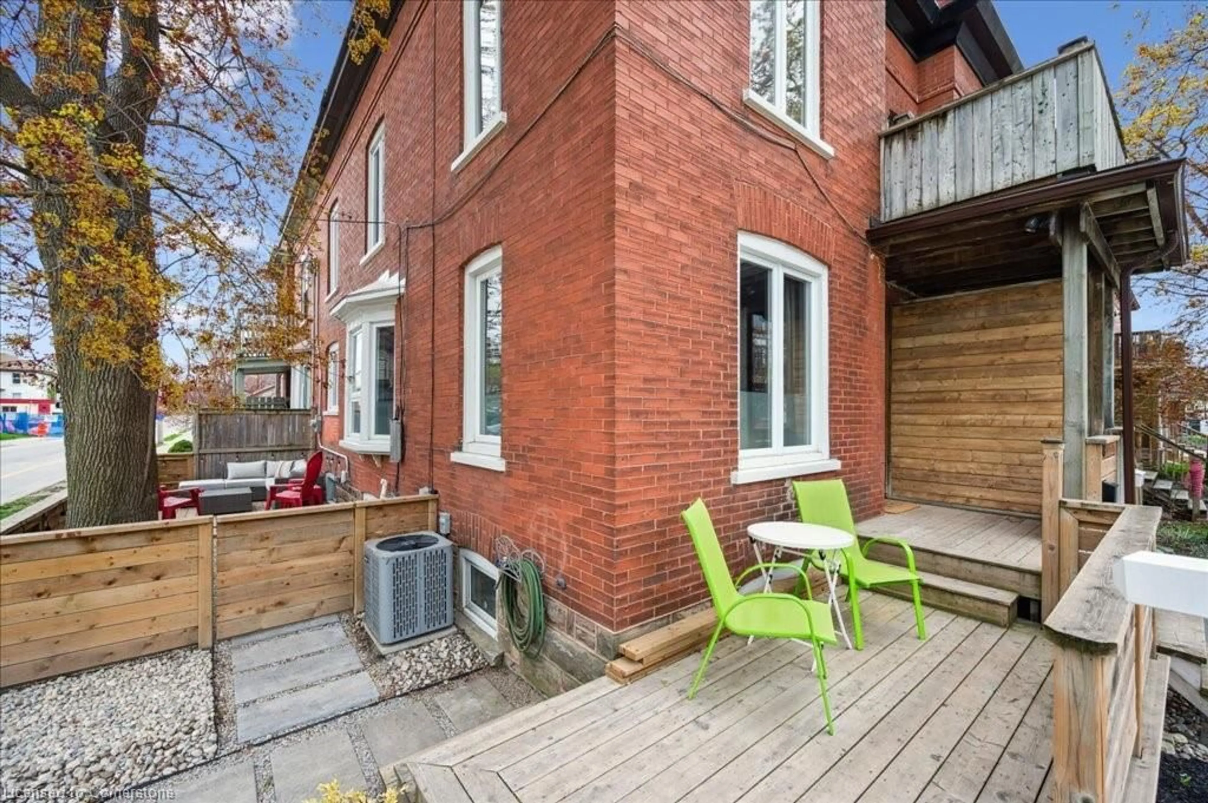 Patio, street for 43 Cedar St, Kitchener Ontario N2H 2W7