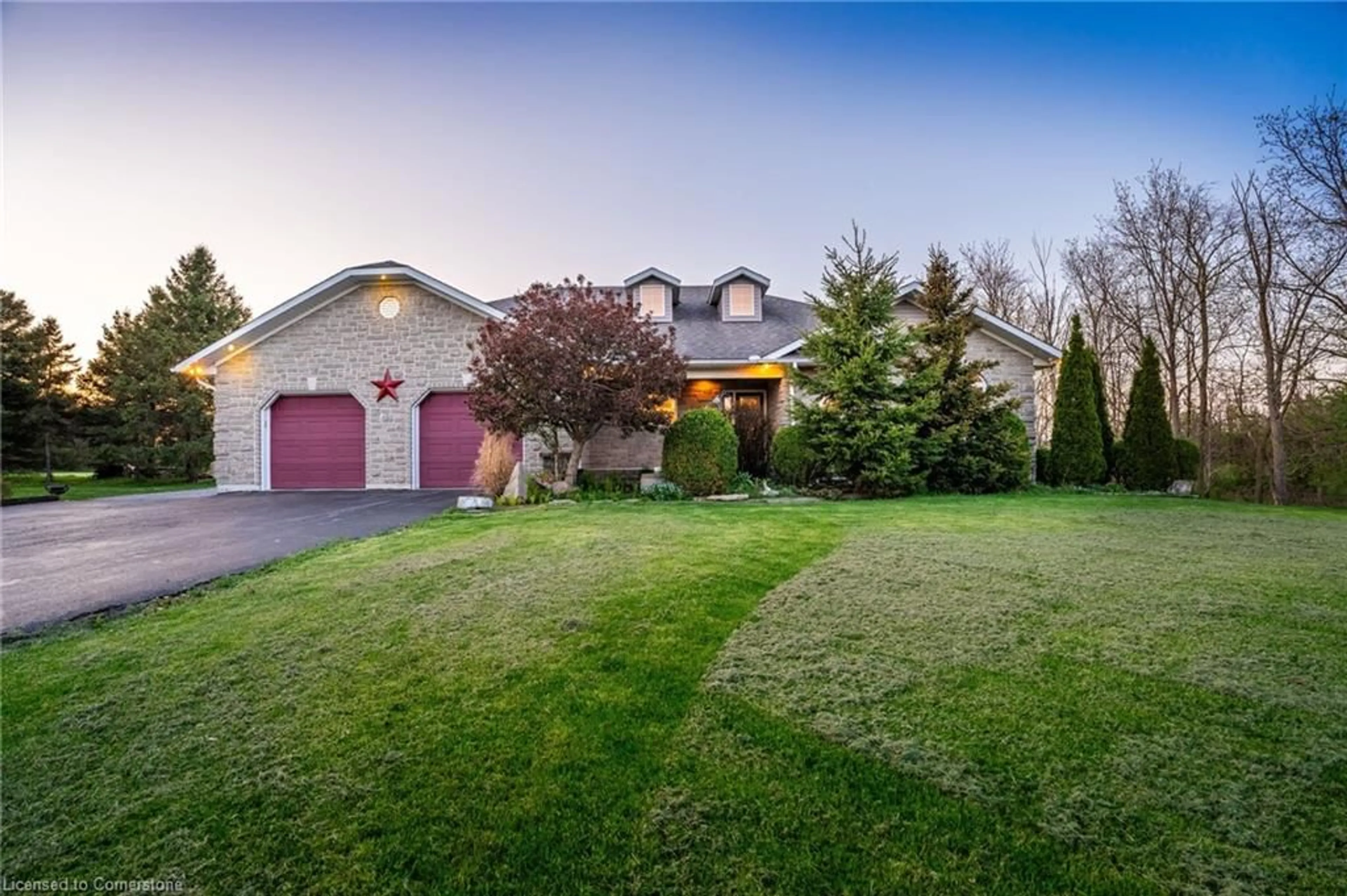 A pic from outside/outdoor area/front of a property/back of a property/a pic from drone, street for 1545 Concession 6 Woodhouse, Simcoe Ontario N3Y 4K4