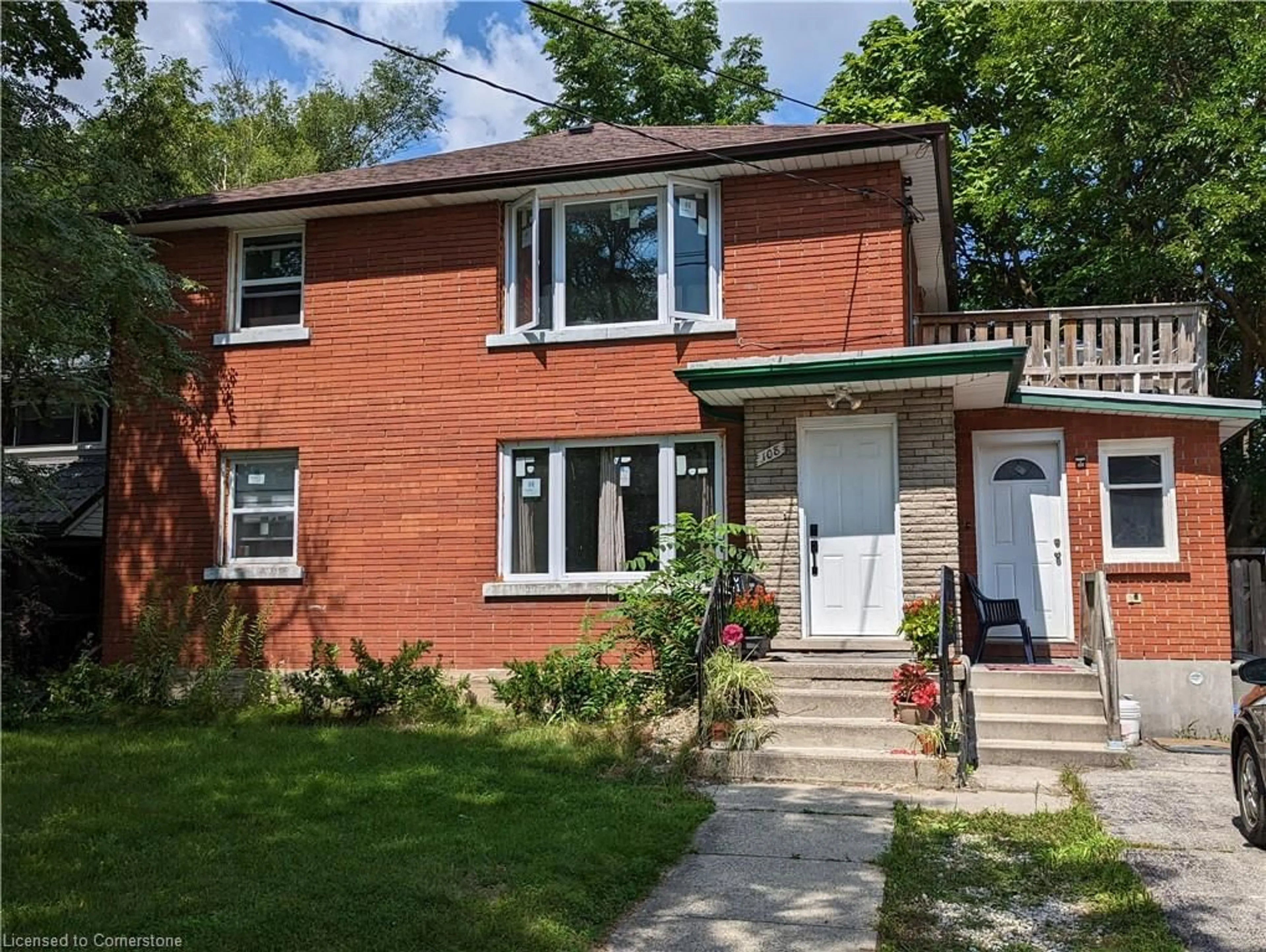 Home with brick exterior material, street for 108 Marlborough Ave, Kitchener Ontario N2M 1H8