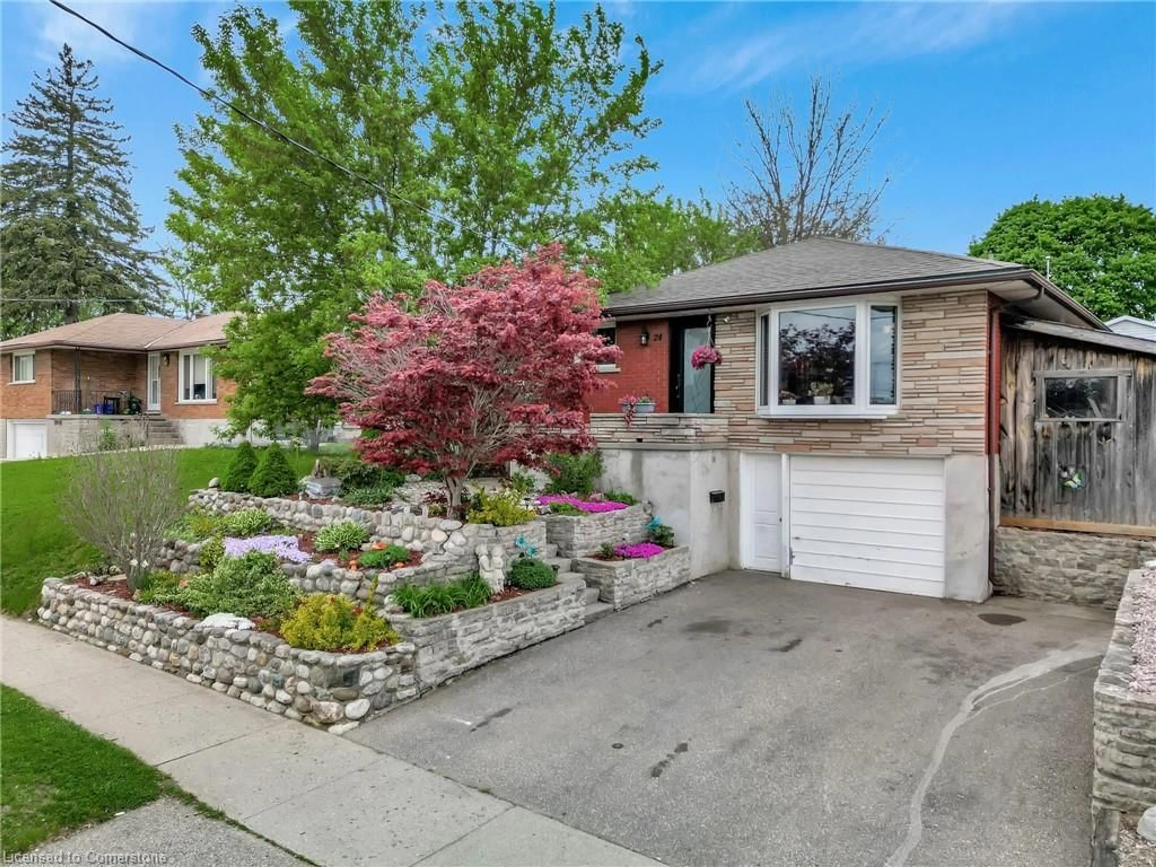 Home with brick exterior material, street for 24 Hoffman St, Kitchener Ontario N2M 3M7