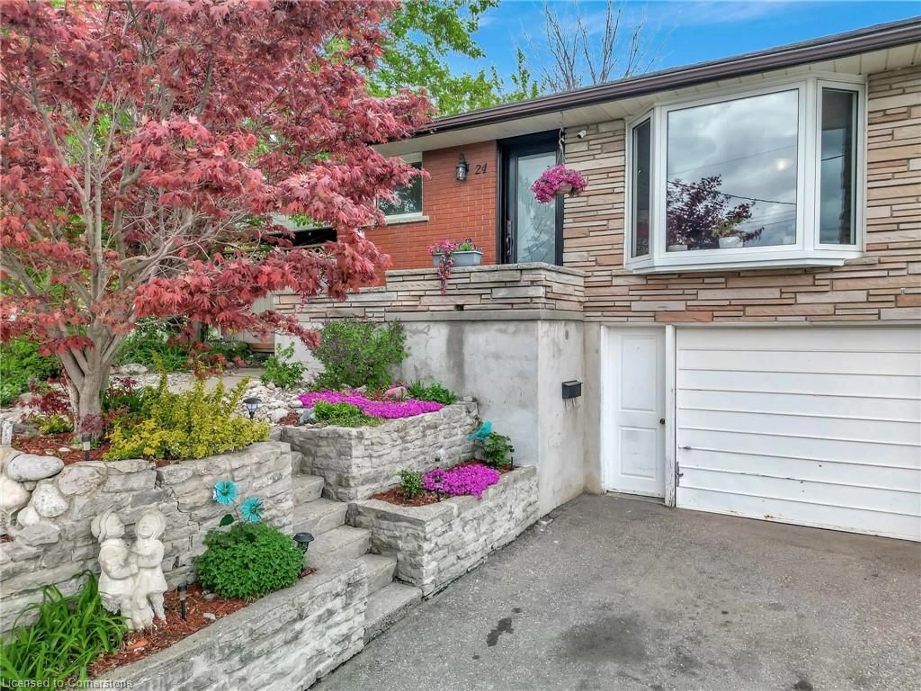Home with brick exterior material, street for 24 Hoffman St, Kitchener Ontario N2M 3M7
