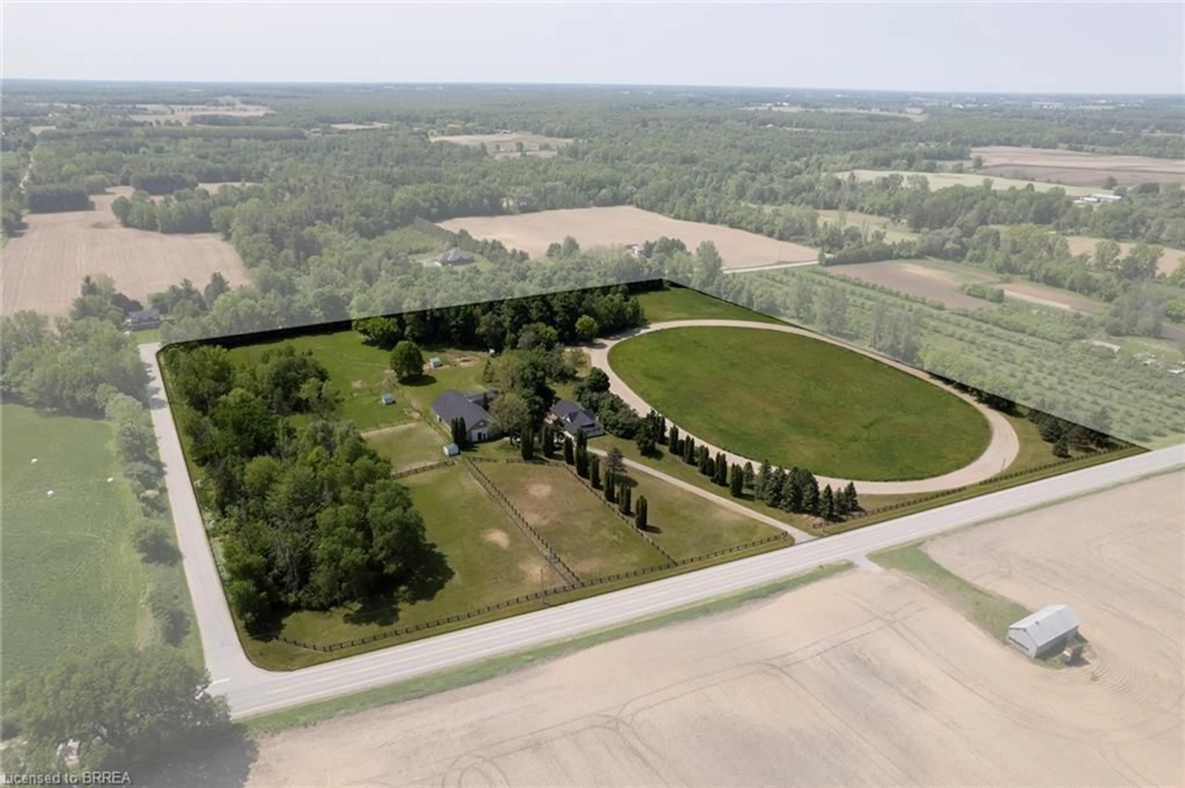 A pic from outside/outdoor area/front of a property/back of a property/a pic from drone, unknown for 183 Harley Rd, Harley Ontario N0E 1E0