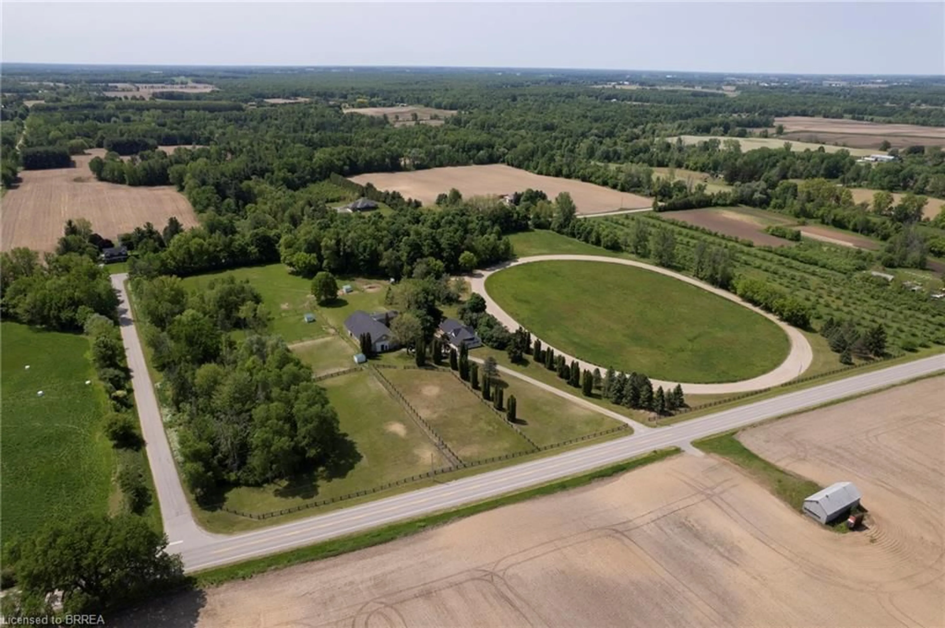 A pic from outside/outdoor area/front of a property/back of a property/a pic from drone, unknown for 183 Harley Rd, Harley Ontario N0E 1E0