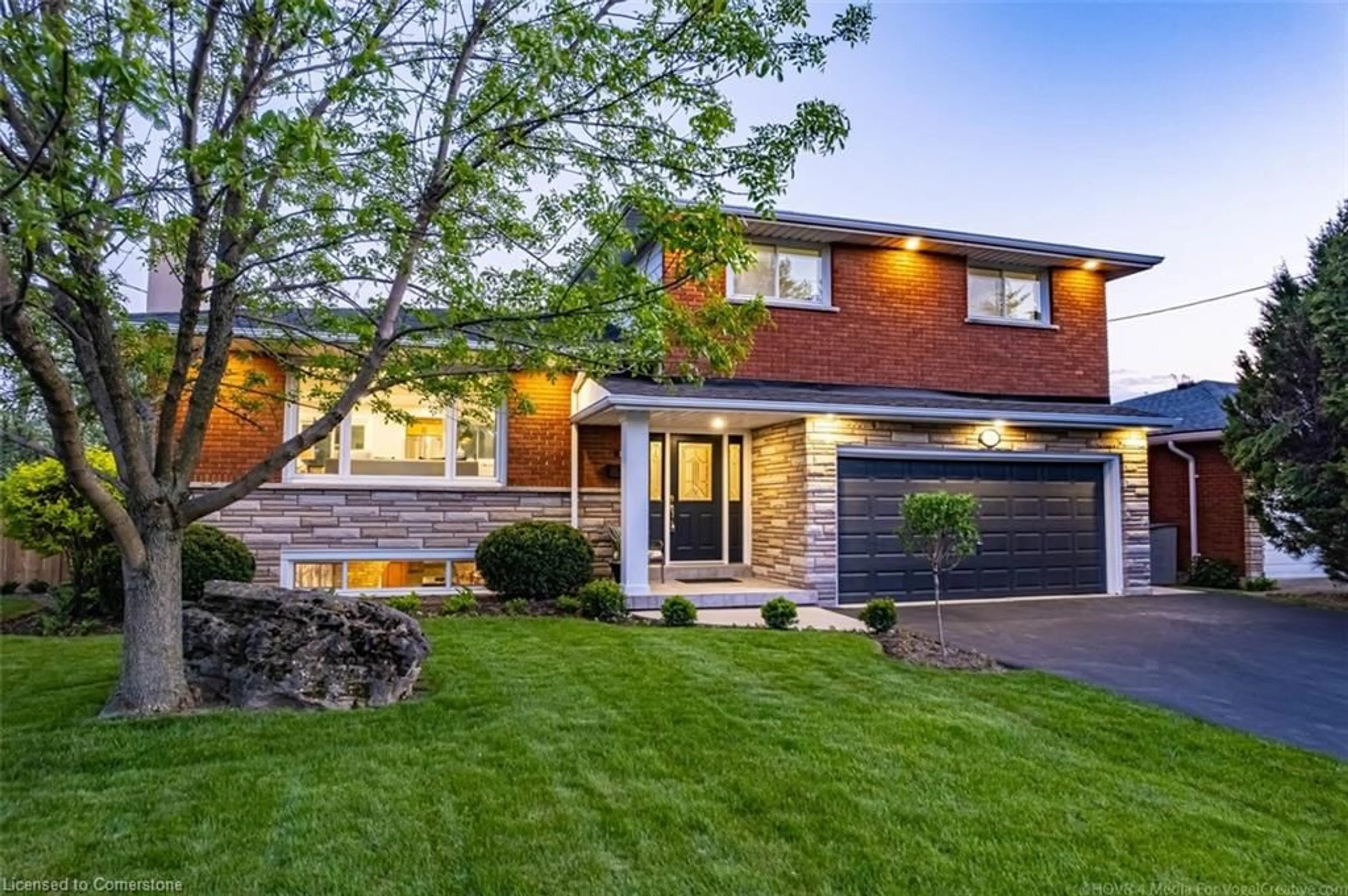 Home with brick exterior material, street for 30 Donlea Dr, Hamilton Ontario L8T 1K3
