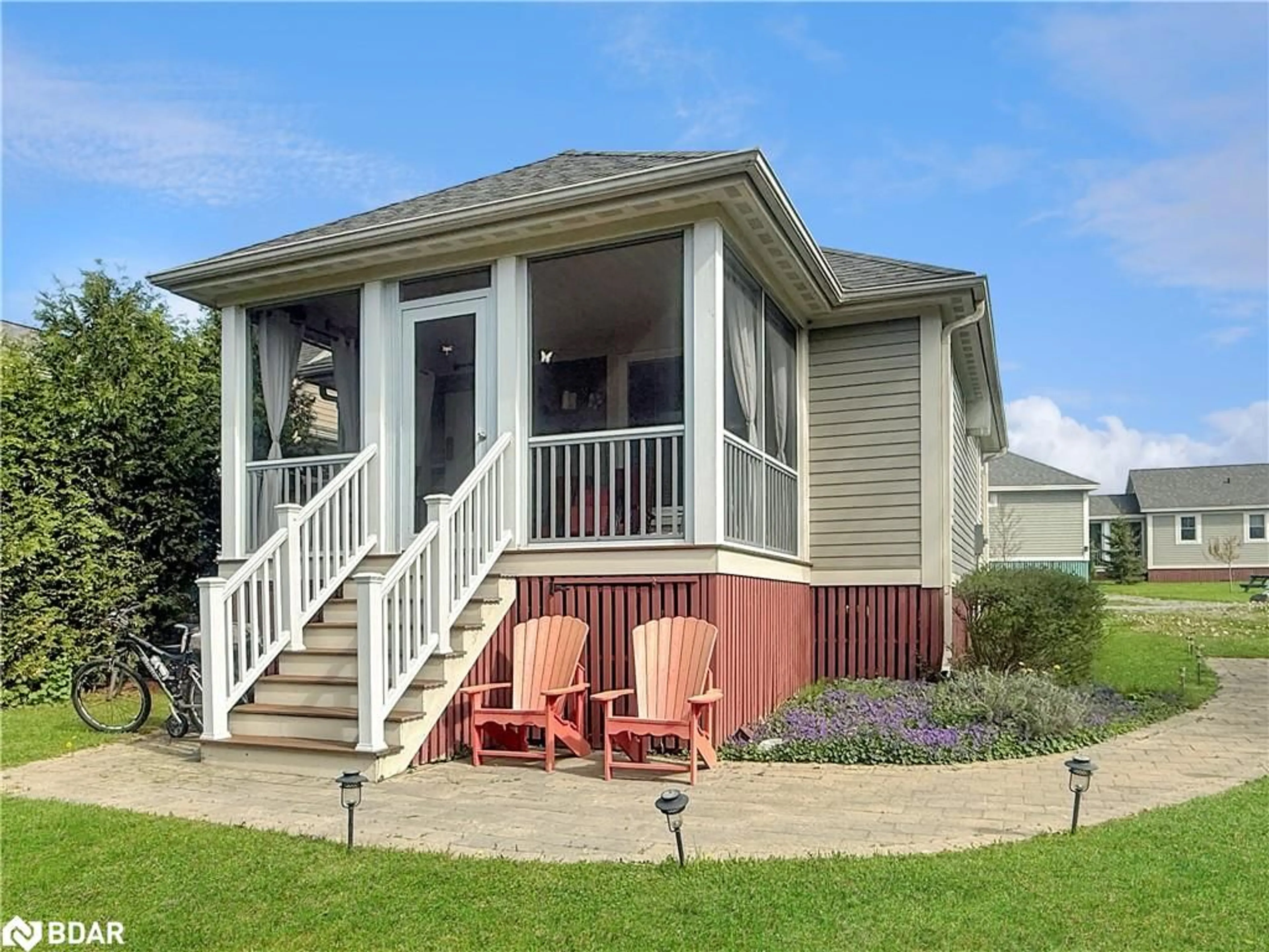 Home with vinyl exterior material, unknown for 87 Butternut Lane #85, Cherry Valley Ontario K0K 1P0