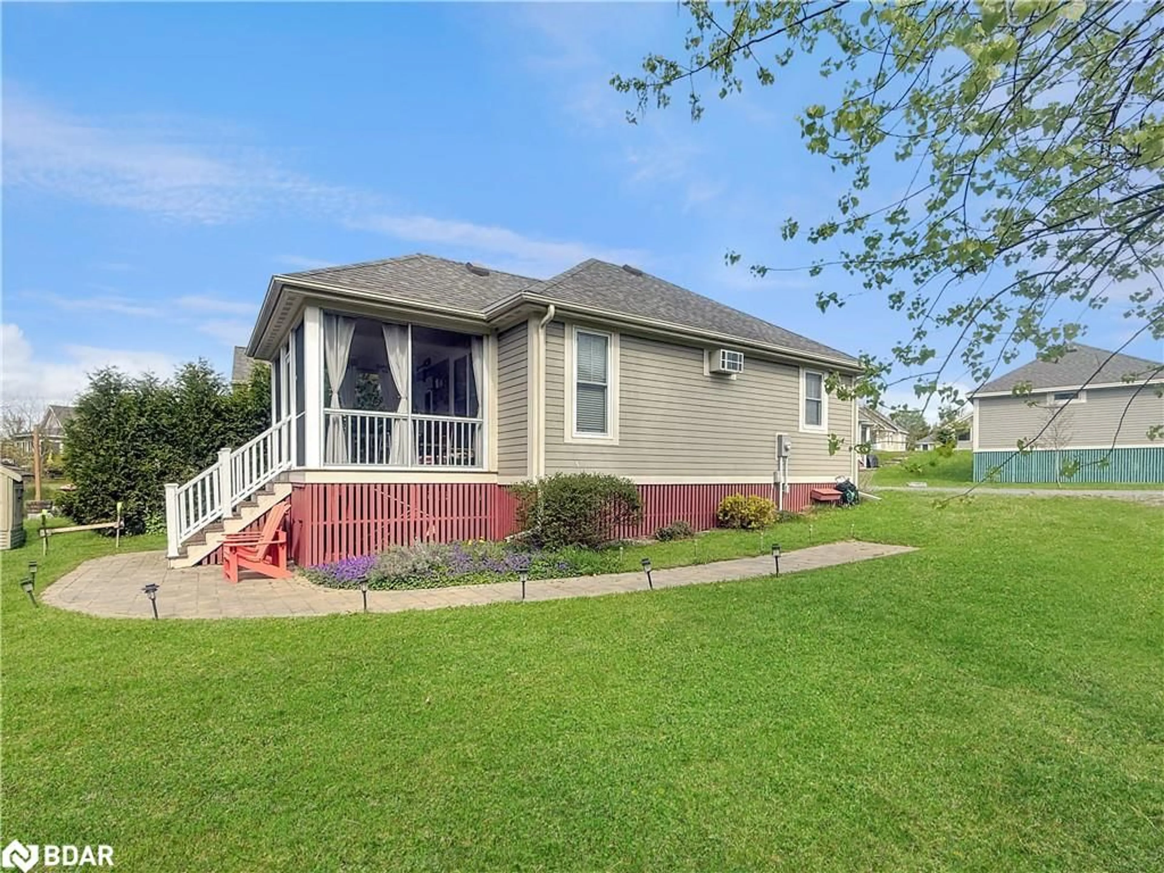 Home with vinyl exterior material, water/lake/river/ocean view for 87 Butternut Lane #85, Cherry Valley Ontario K0K 1P0