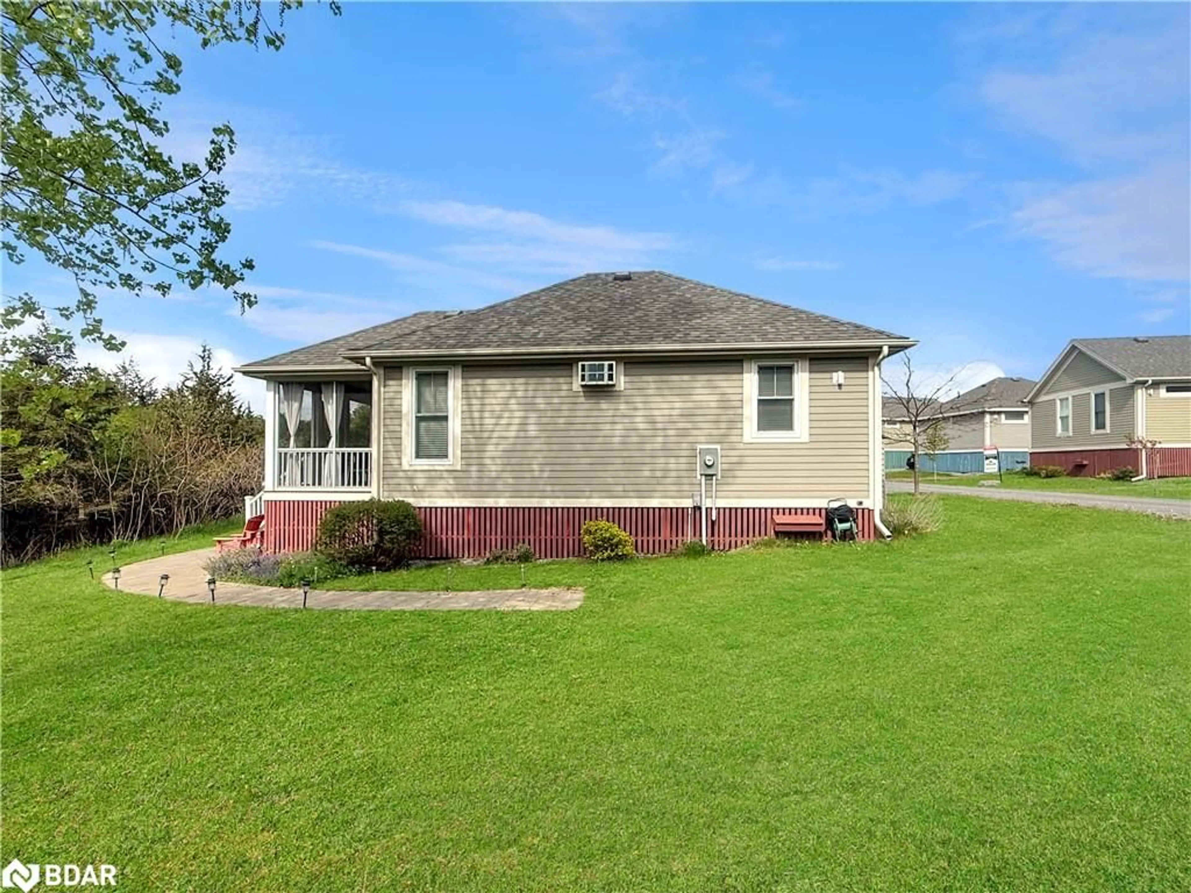 Home with vinyl exterior material, water/lake/river/ocean view for 87 Butternut Lane #85, Cherry Valley Ontario K0K 1P0