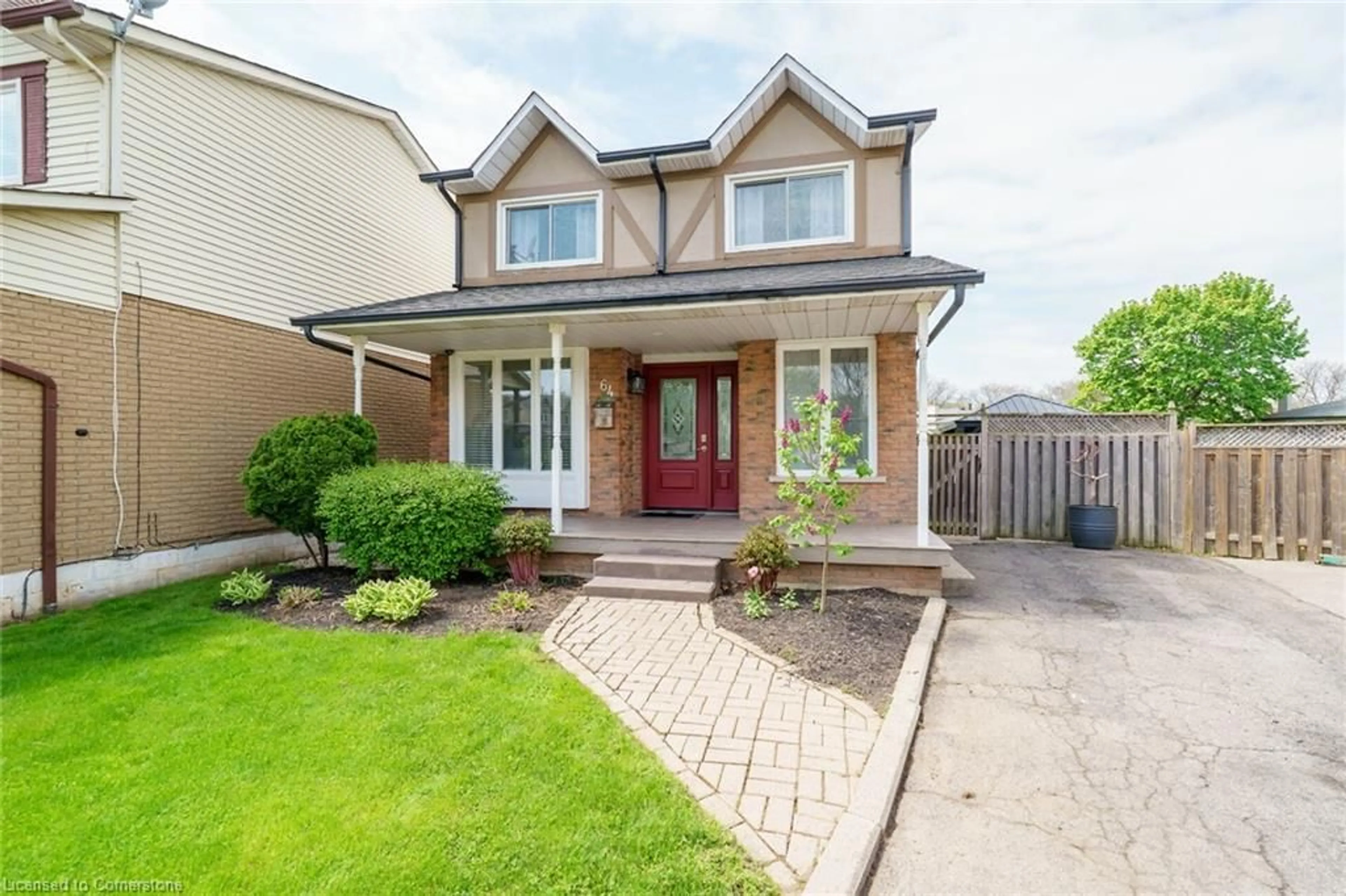 Home with brick exterior material, street for 64 Birchlawn Crt, Stoney Creek Ontario L8G 4B3