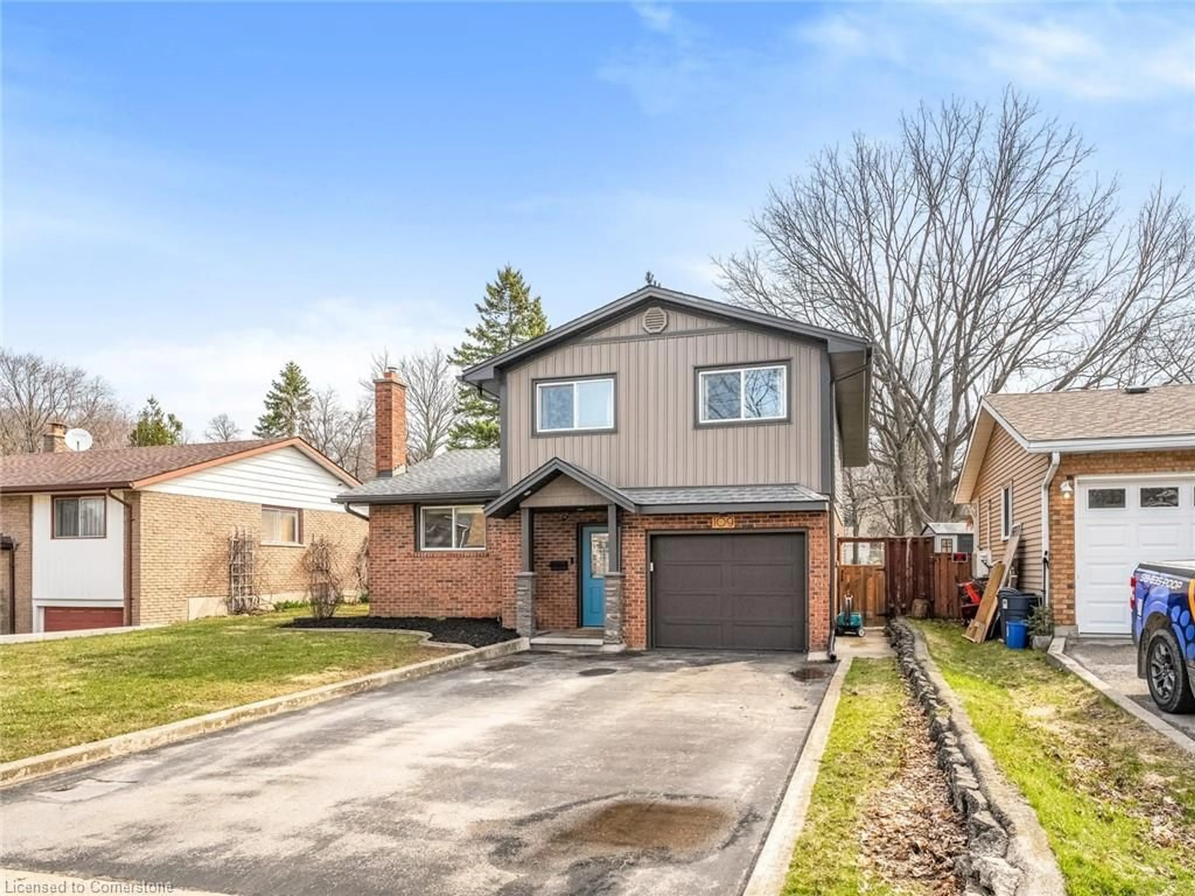 Home with brick exterior material, street for 109 Thomas St, Cambridge Ontario N3C 3C6