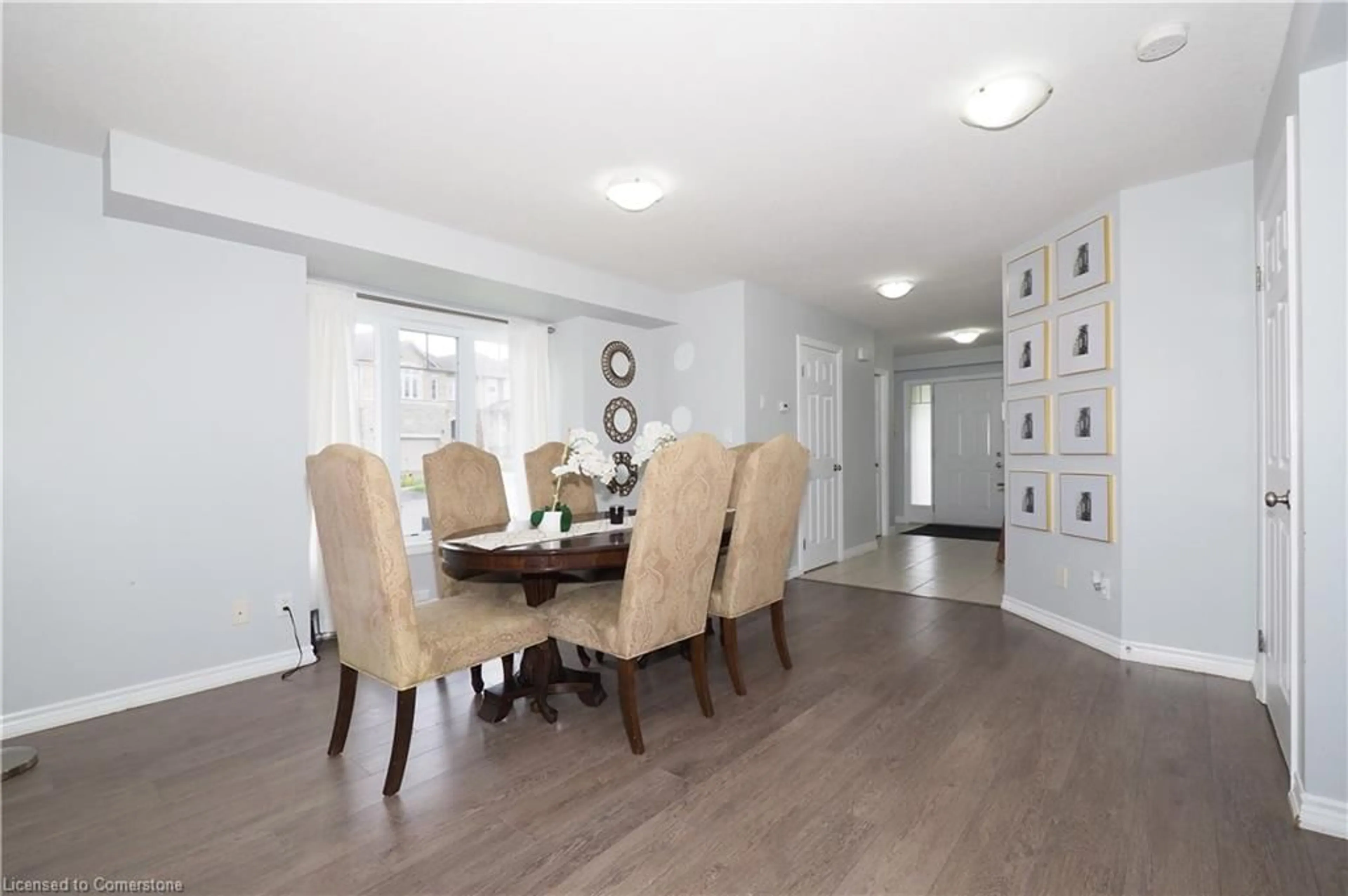 Dining room, wood/laminate floor for 420 Avens St, Waterloo Ontario N2V 0B5