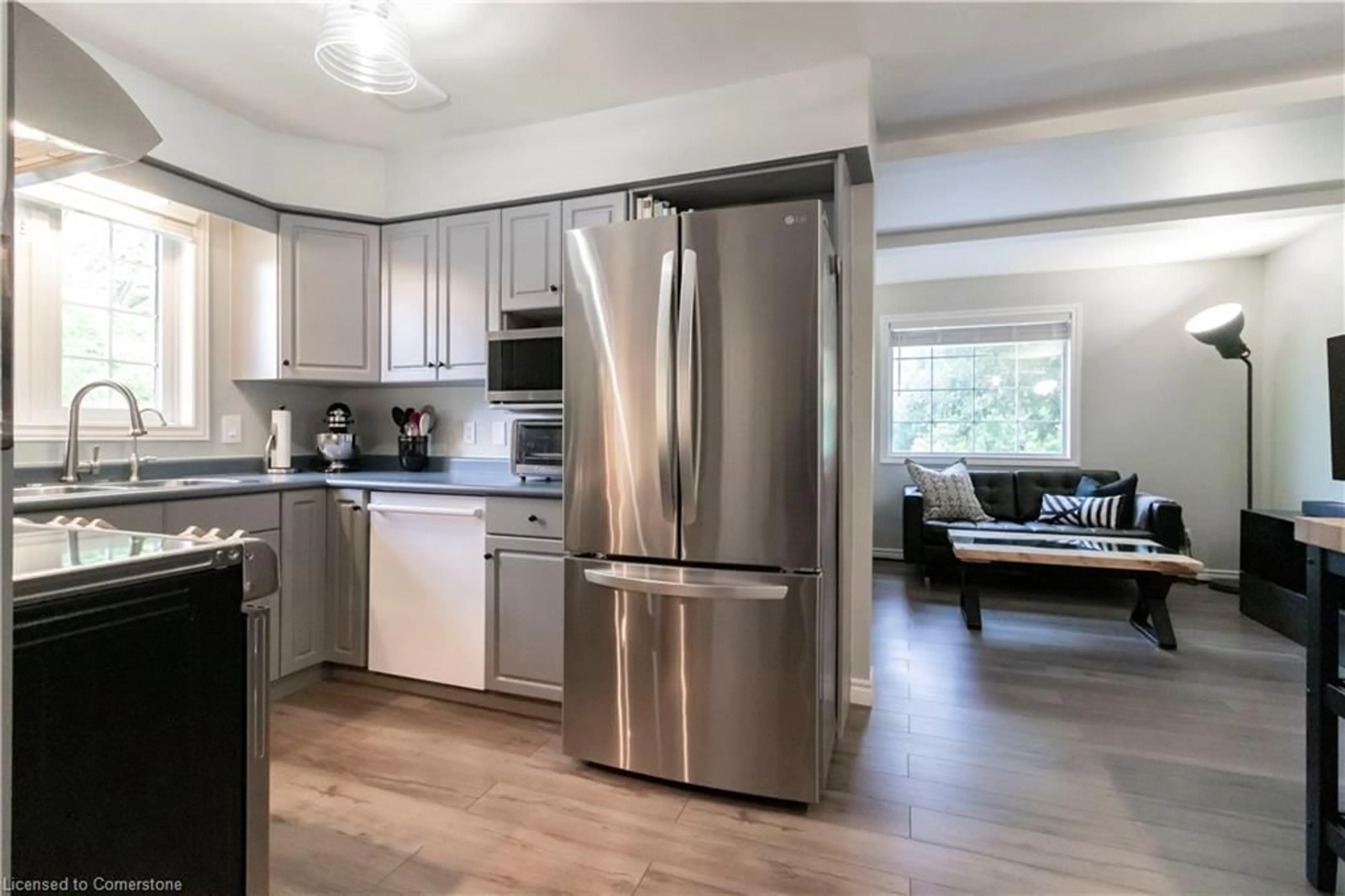 Open concept kitchen, unknown for 229 Baker St #3, Waterloo Ontario N2T 2R4