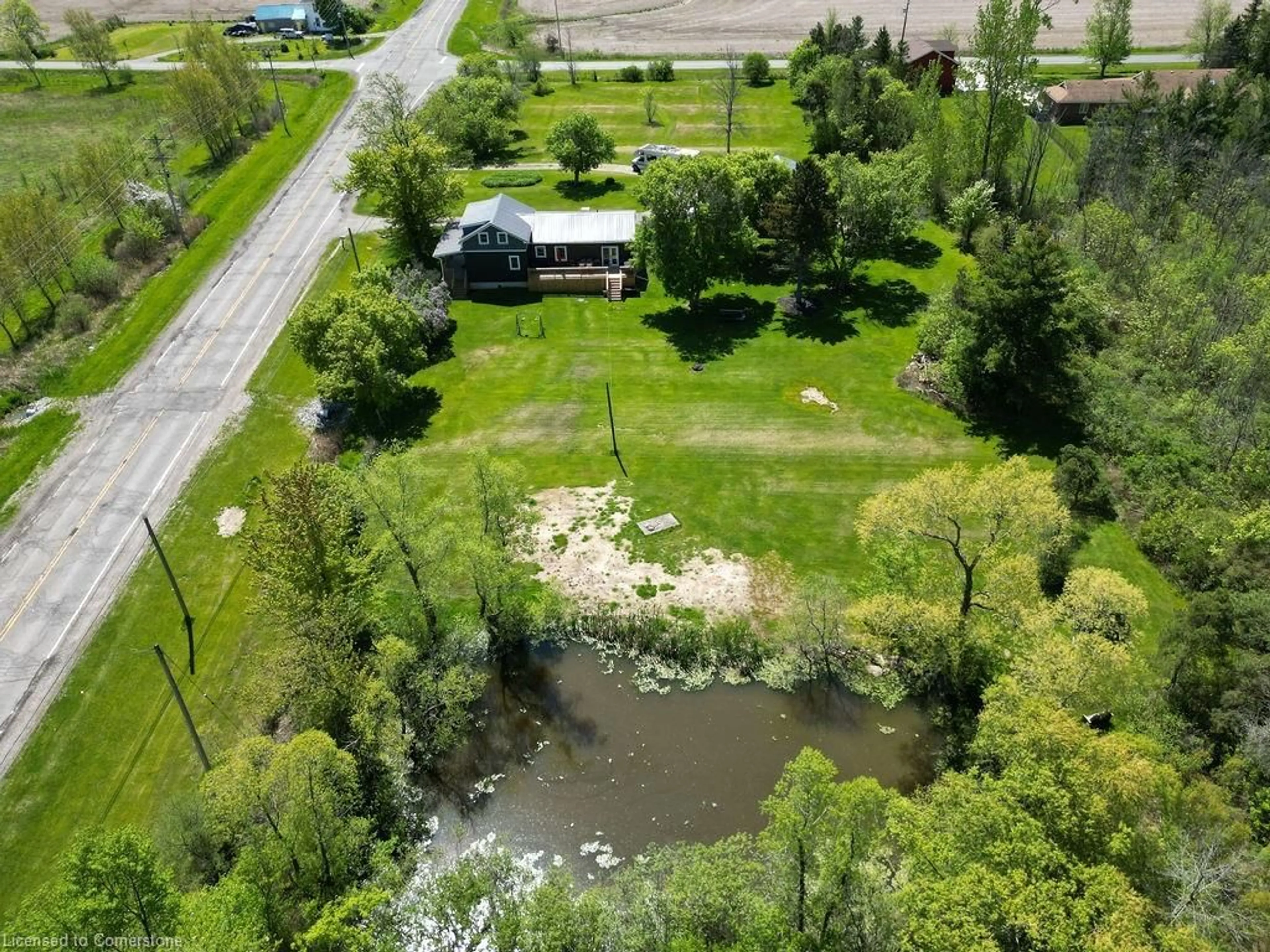 A pic from outside/outdoor area/front of a property/back of a property/a pic from drone, street for 136 Erie Ave, Haldimand Ontario N0A 1G0