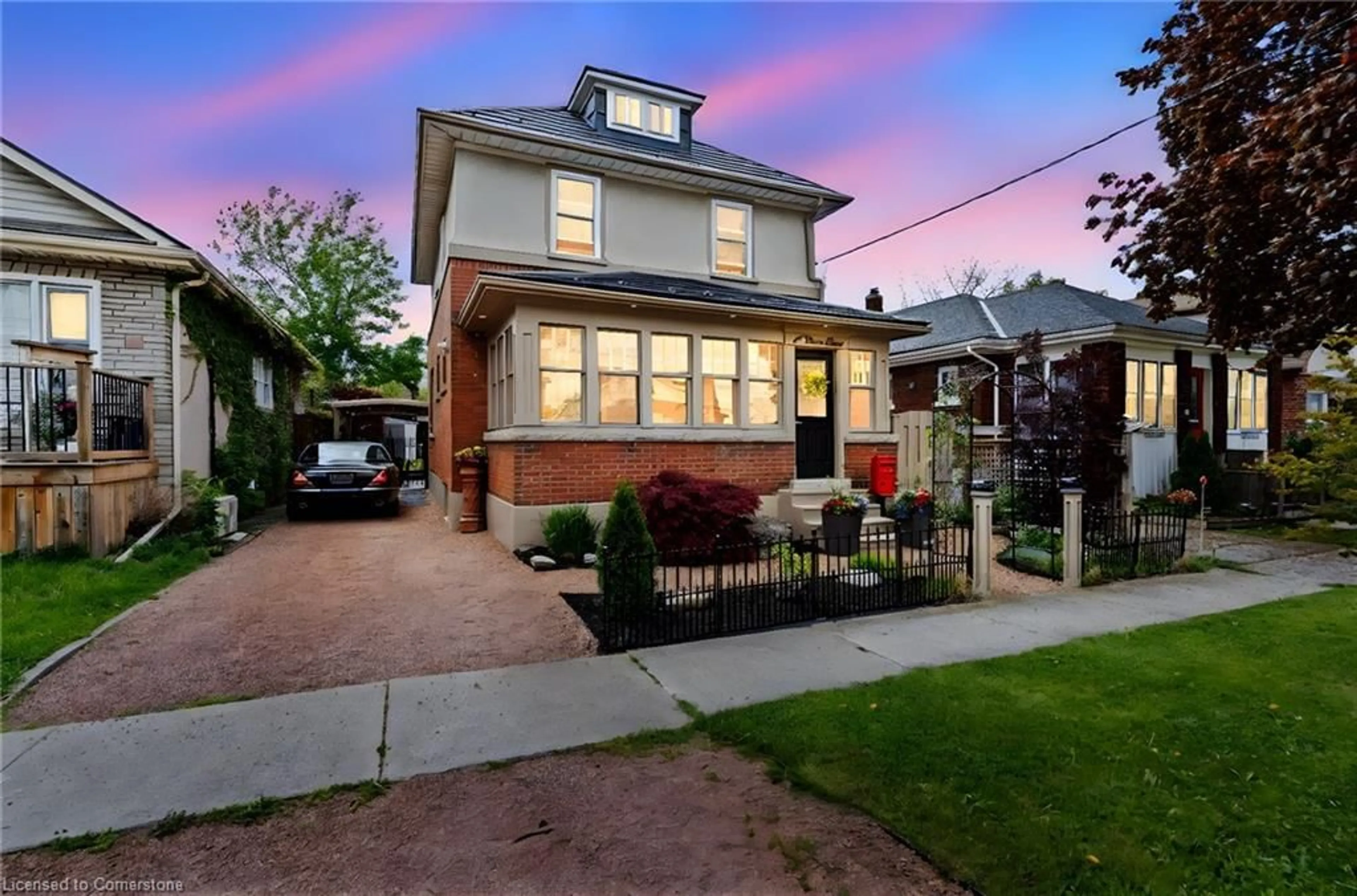 Home with brick exterior material, street for 47 Currie St, St. Catharines Ontario L2M 5M9