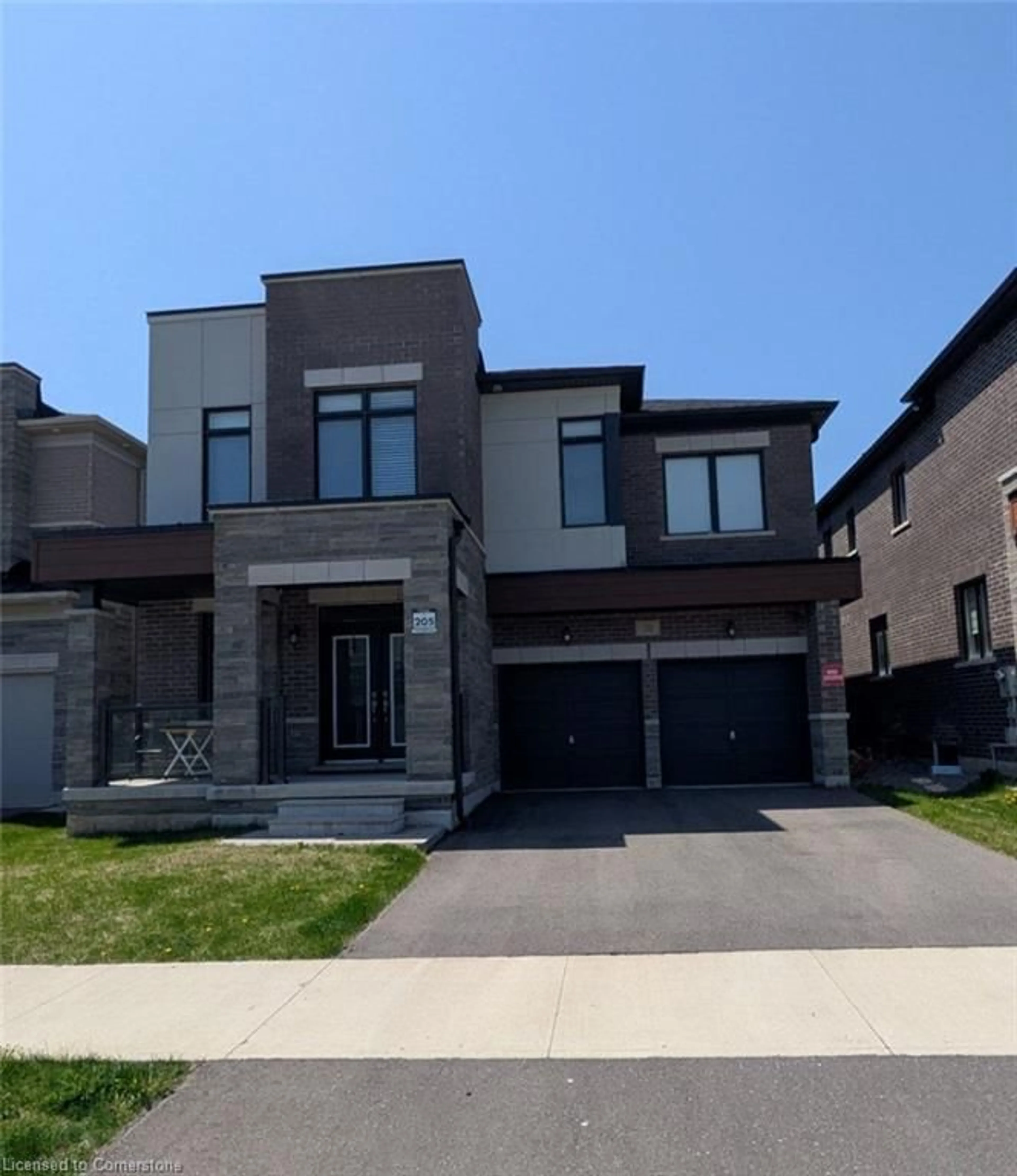 Home with brick exterior material, street for 20 Zimmerman Gdns, Waterdown Ontario L8B 1Y9