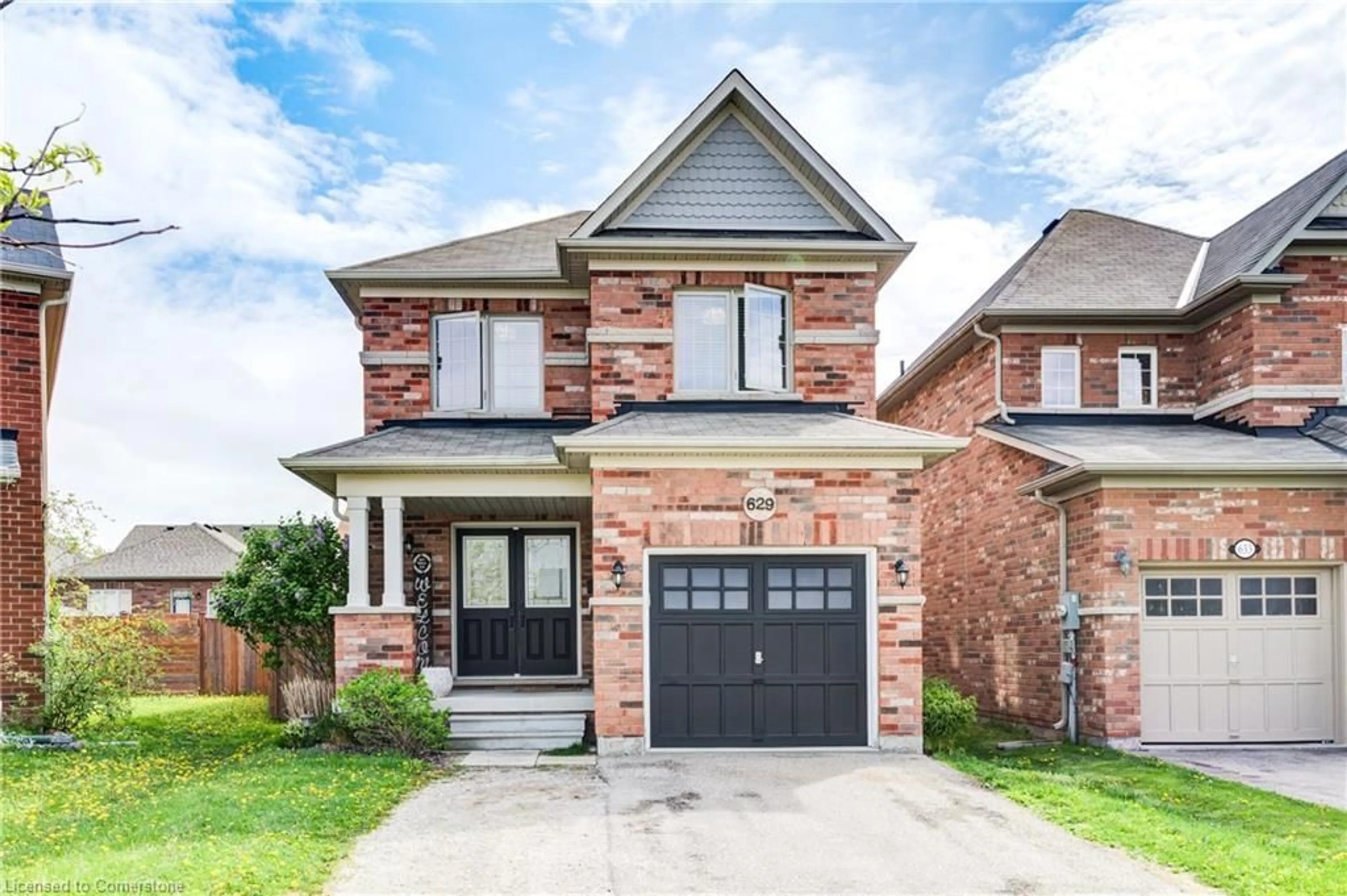 Home with brick exterior material, street for 629 Baldwin Cres, Woodstock Ontario N4T 0G5