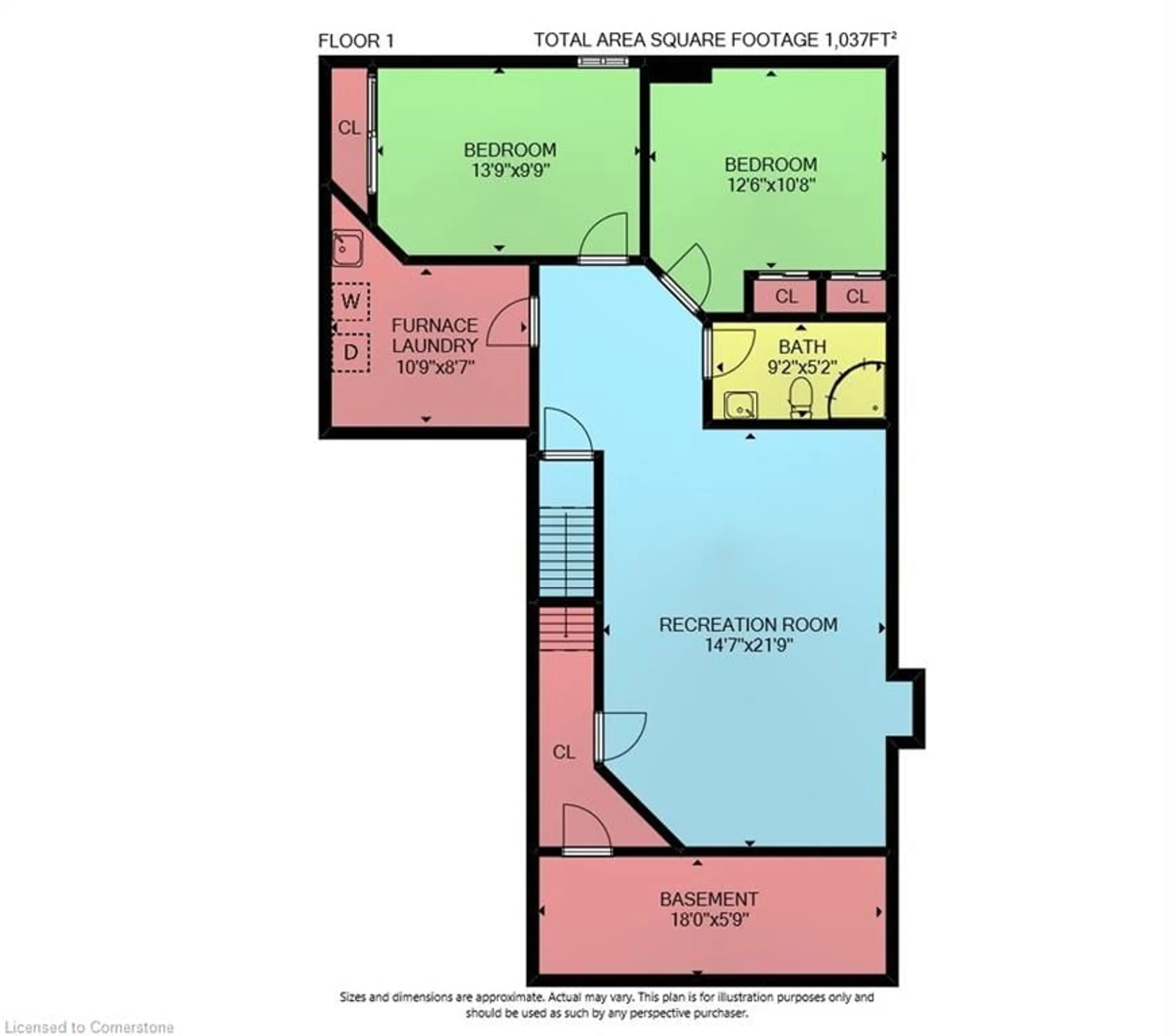 Floor plan for 34 Southbrook Dr #11, Binbrook Ontario L0R 1C0