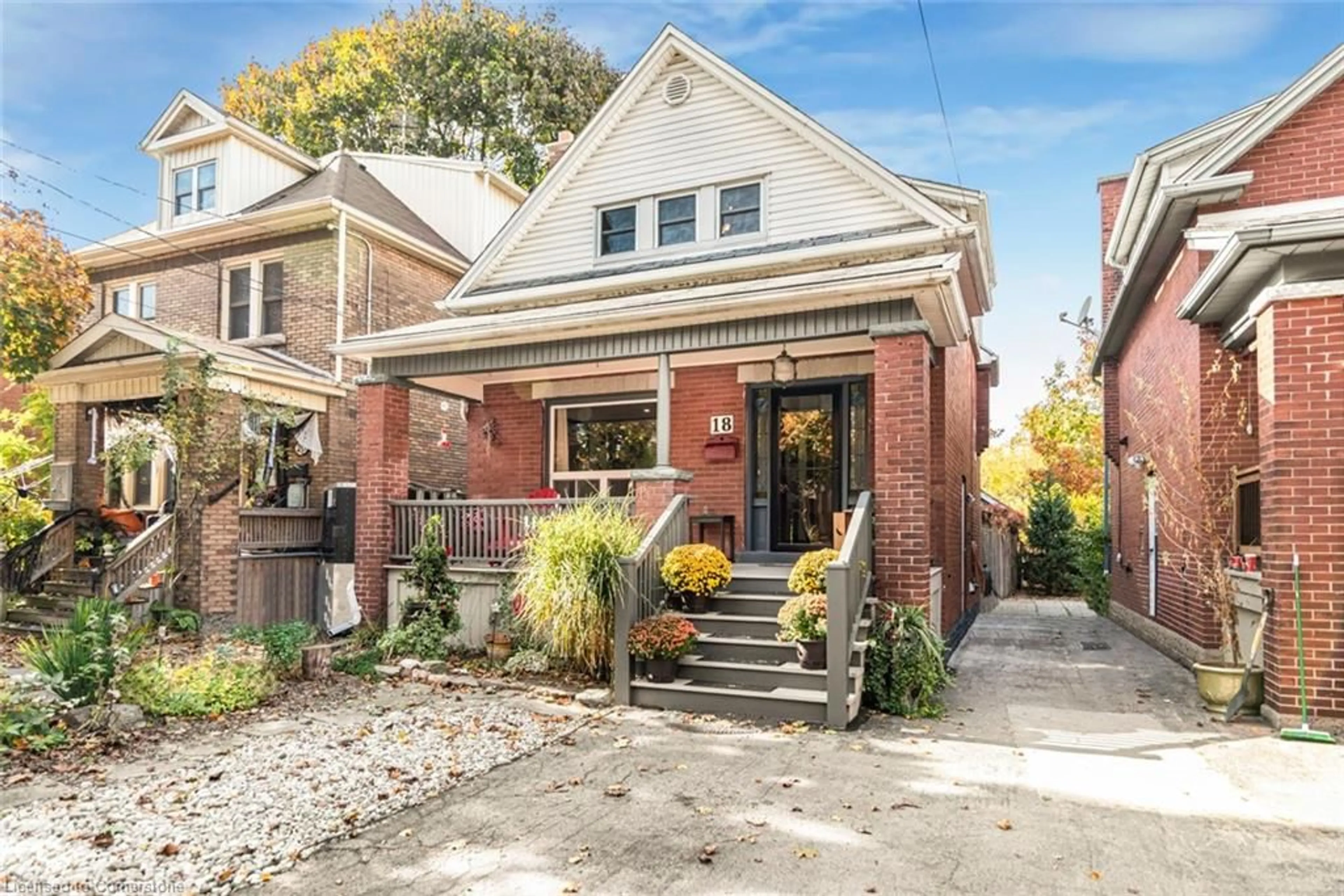 Home with brick exterior material, street for 18 Cliff Ave, Hamilton Ontario L8V 2R9