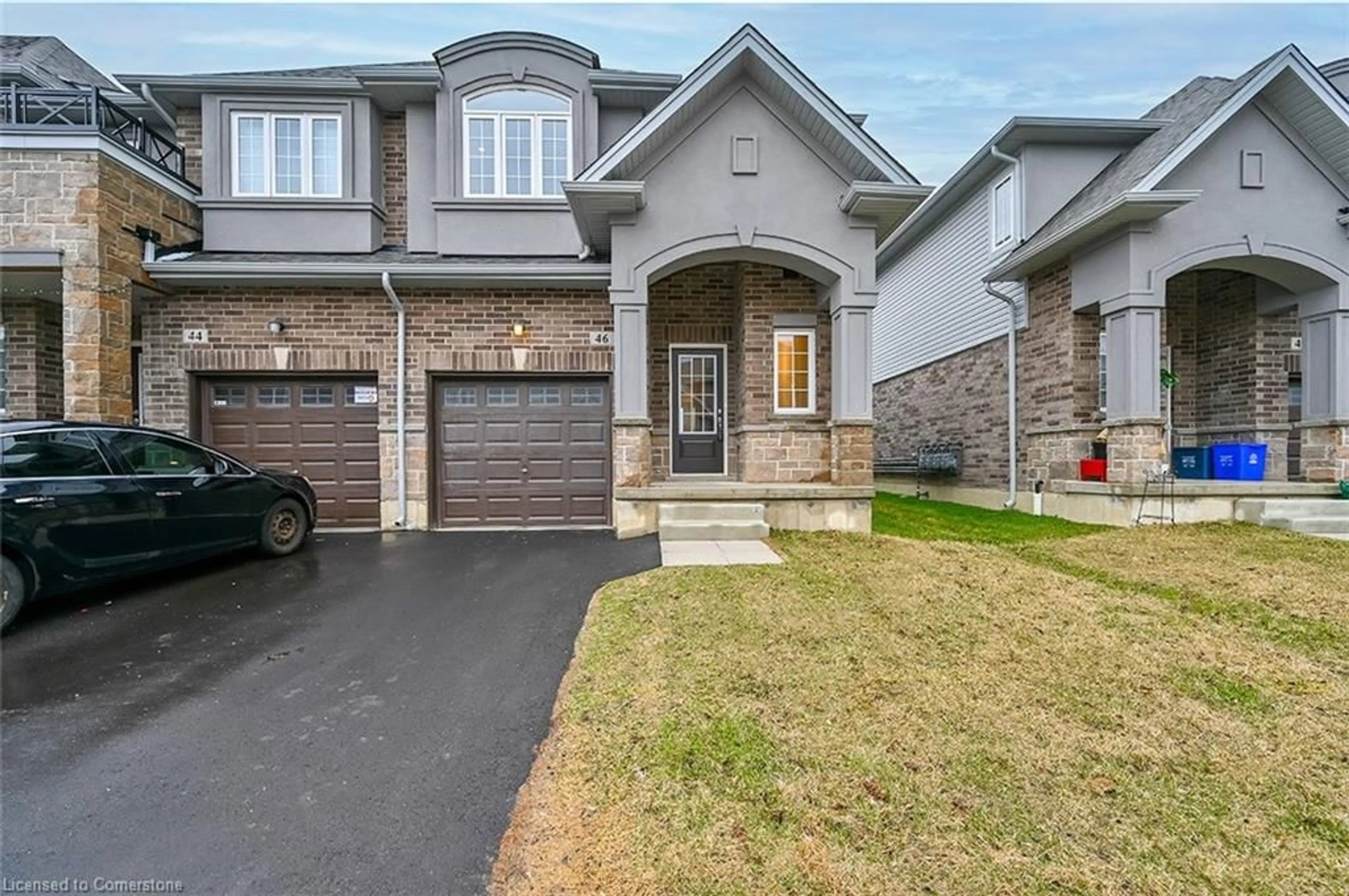 Home with brick exterior material, street for 46 Linden Park Lane, Hamilton Ontario L9A 1Y1
