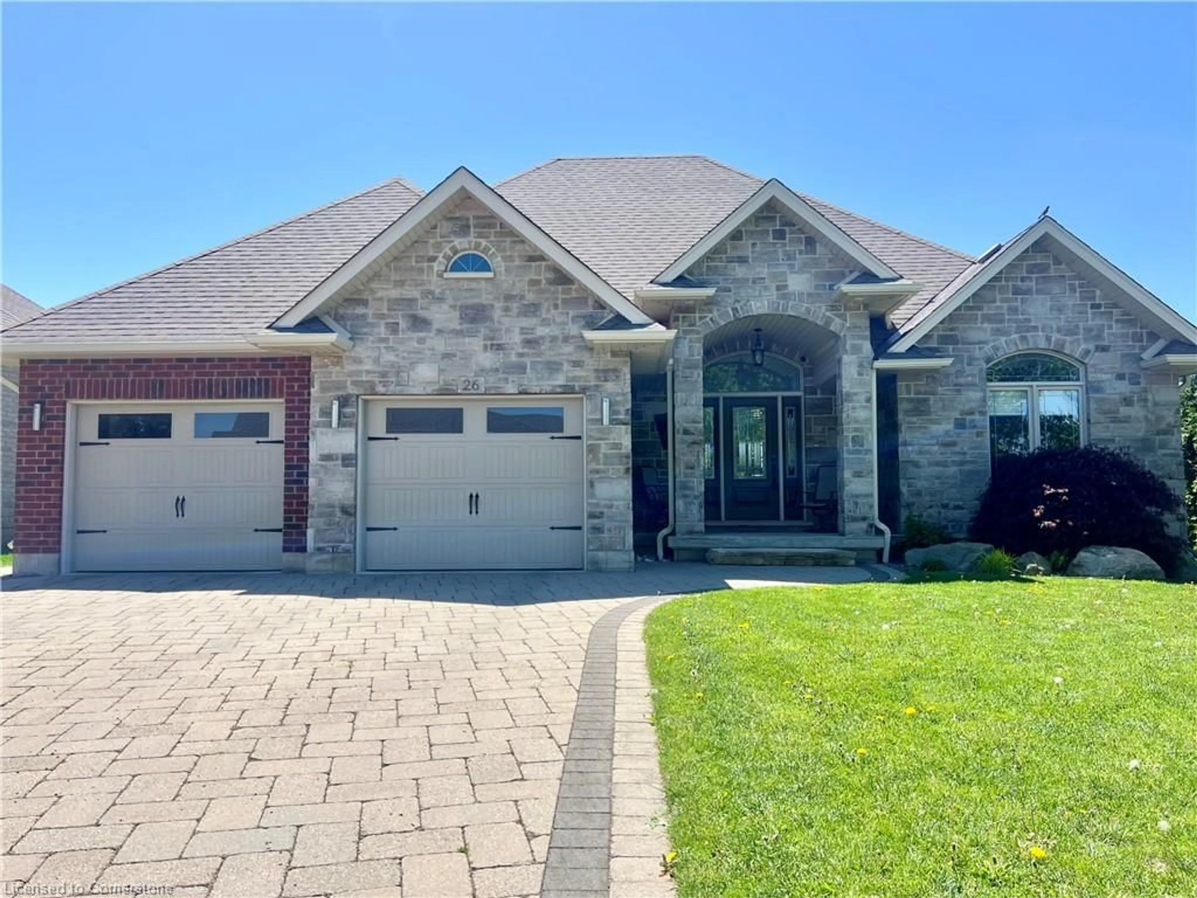 Home with brick exterior material, street for 26 Lam Blvd, Waterford Ontario N0E 1Y0