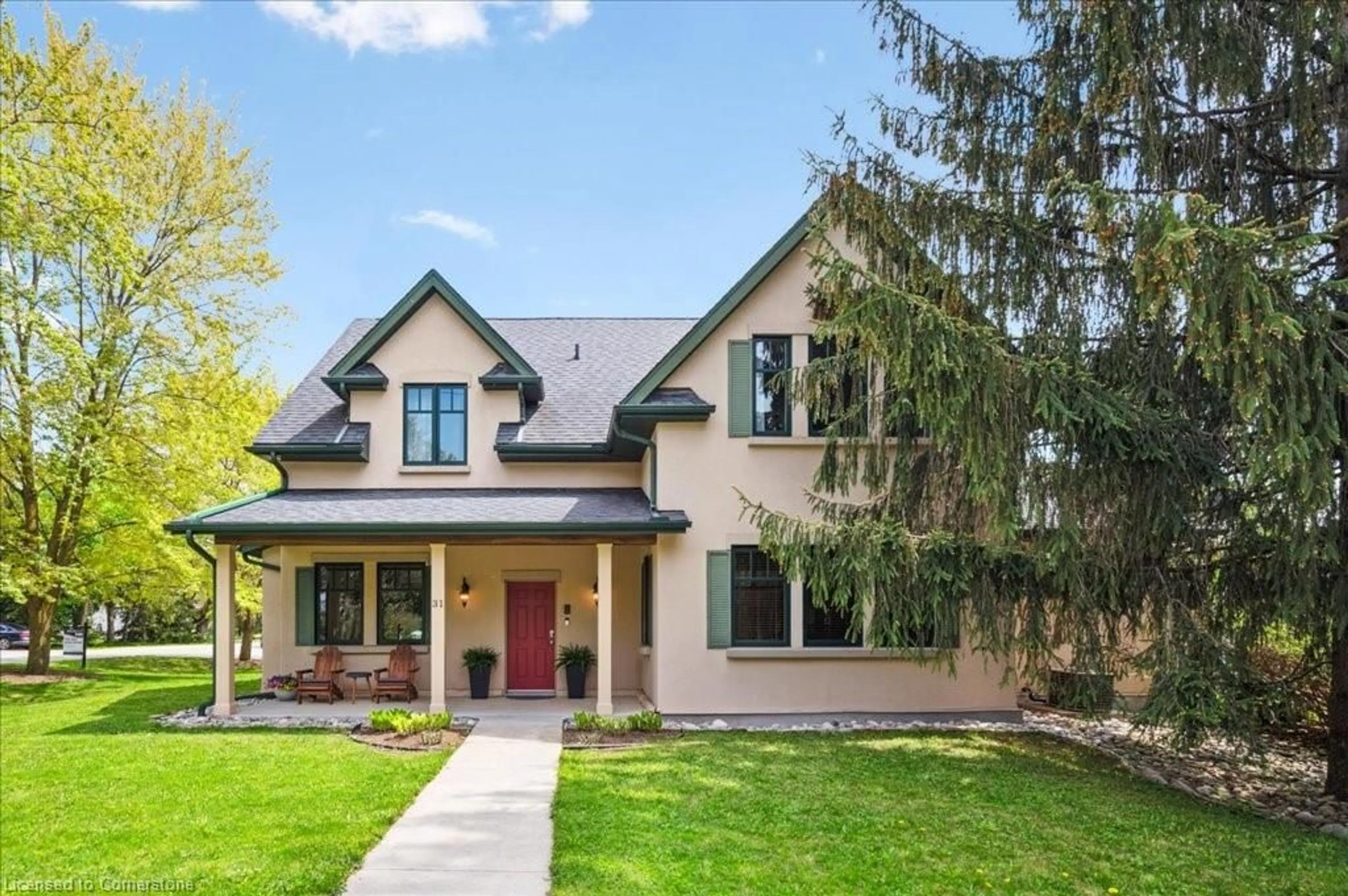 Home with brick exterior material, street for 31 Mcnab St, Elora Ontario N0B 1S0