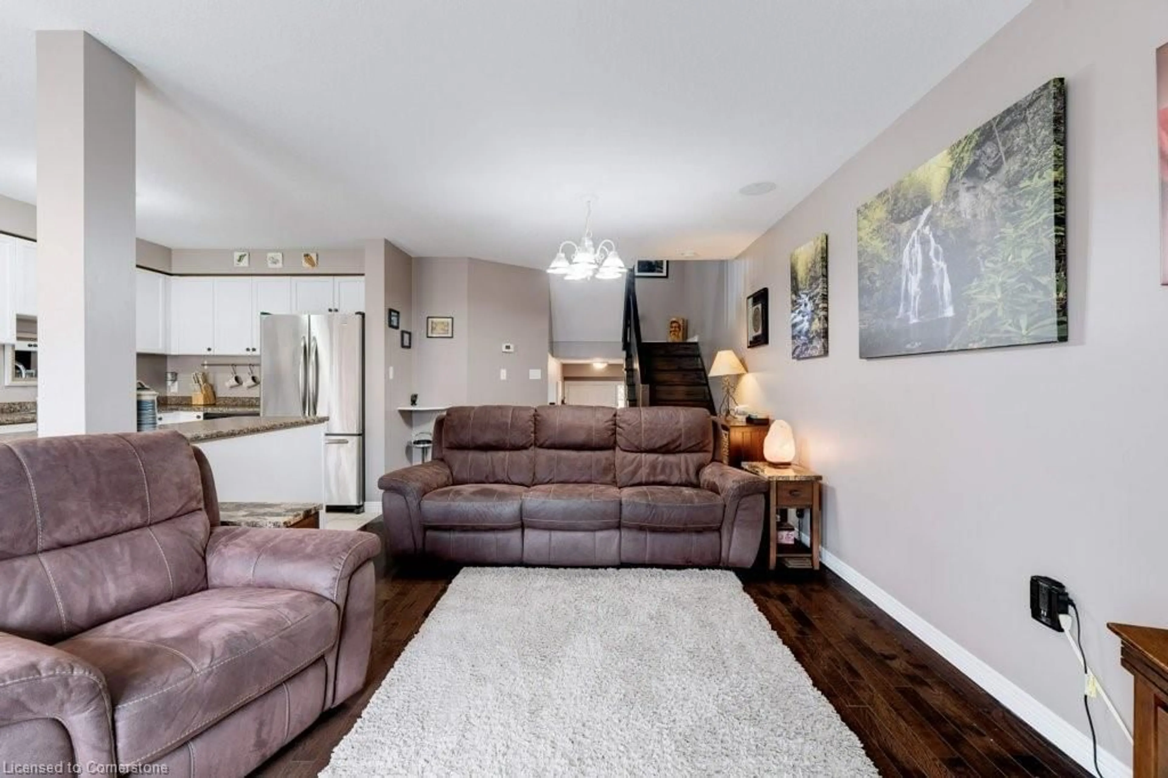 Living room with furniture, unknown for 37 Blue Mountain Dr, Stoney Creek Ontario L0R 1P0