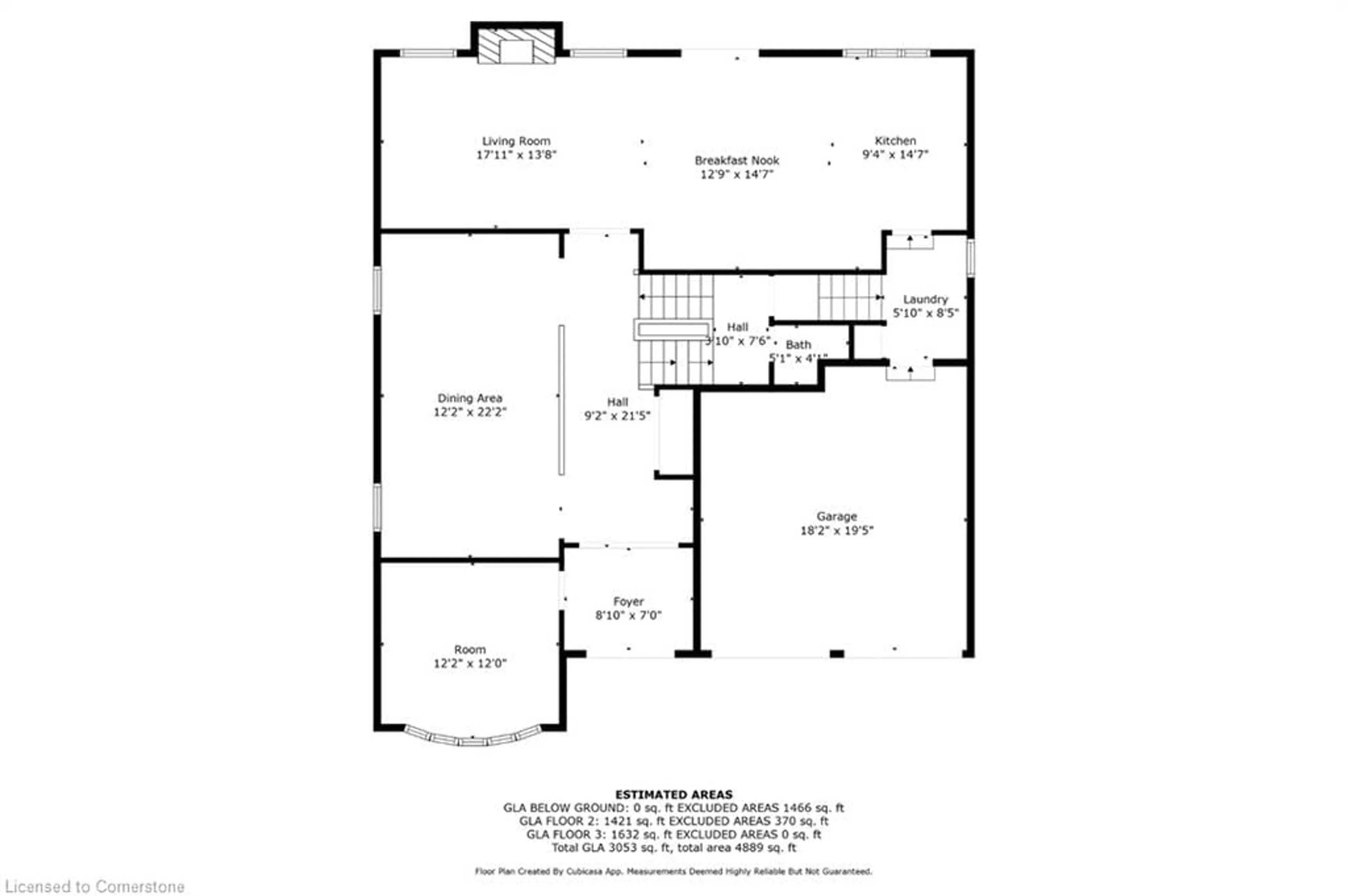 Floor plan for 23 Grubin Ave, Stouffville Ontario L4A 0C4
