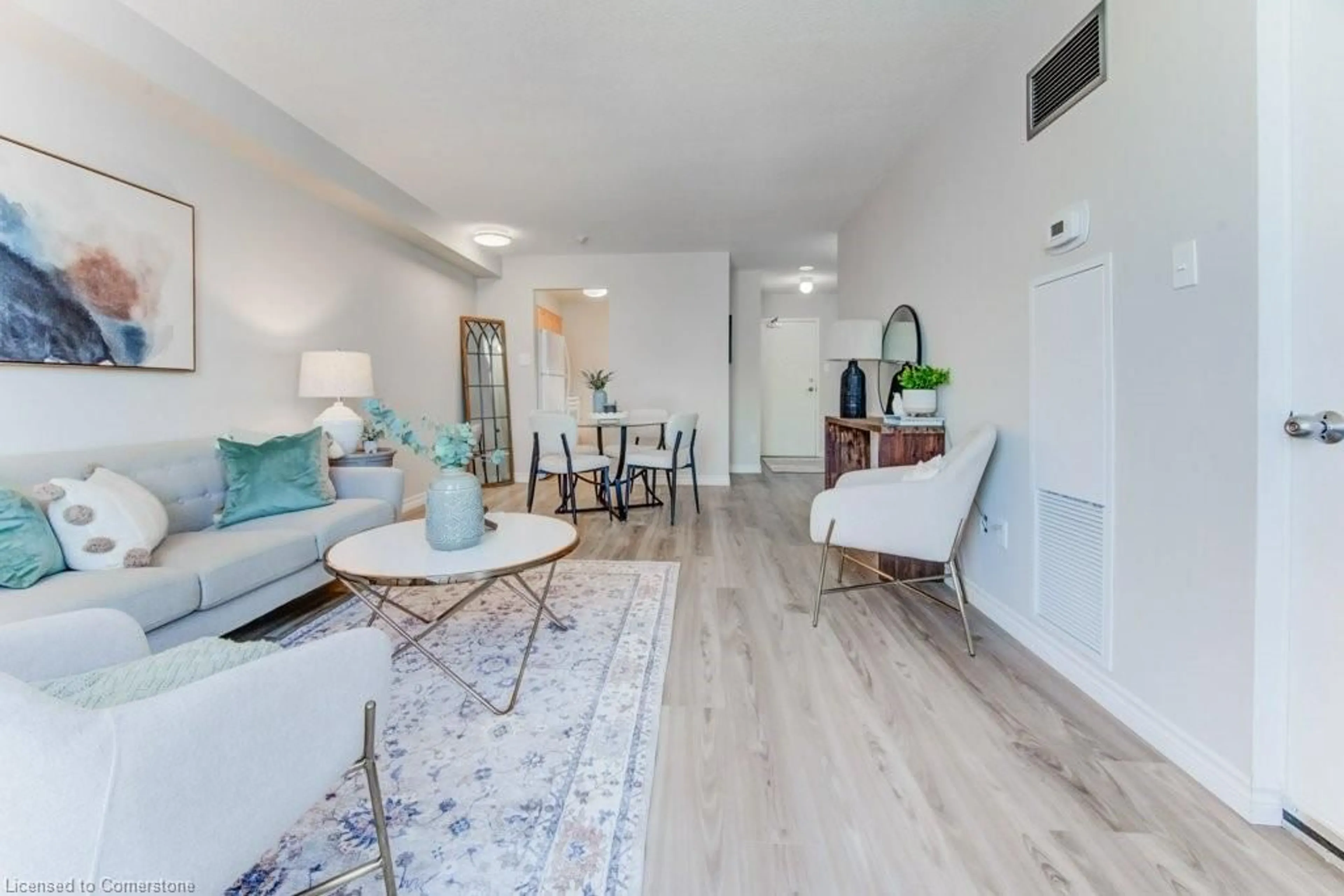 Living room with furniture, unknown for 1414 King St #202, Kitchener Ontario N2G 4T8