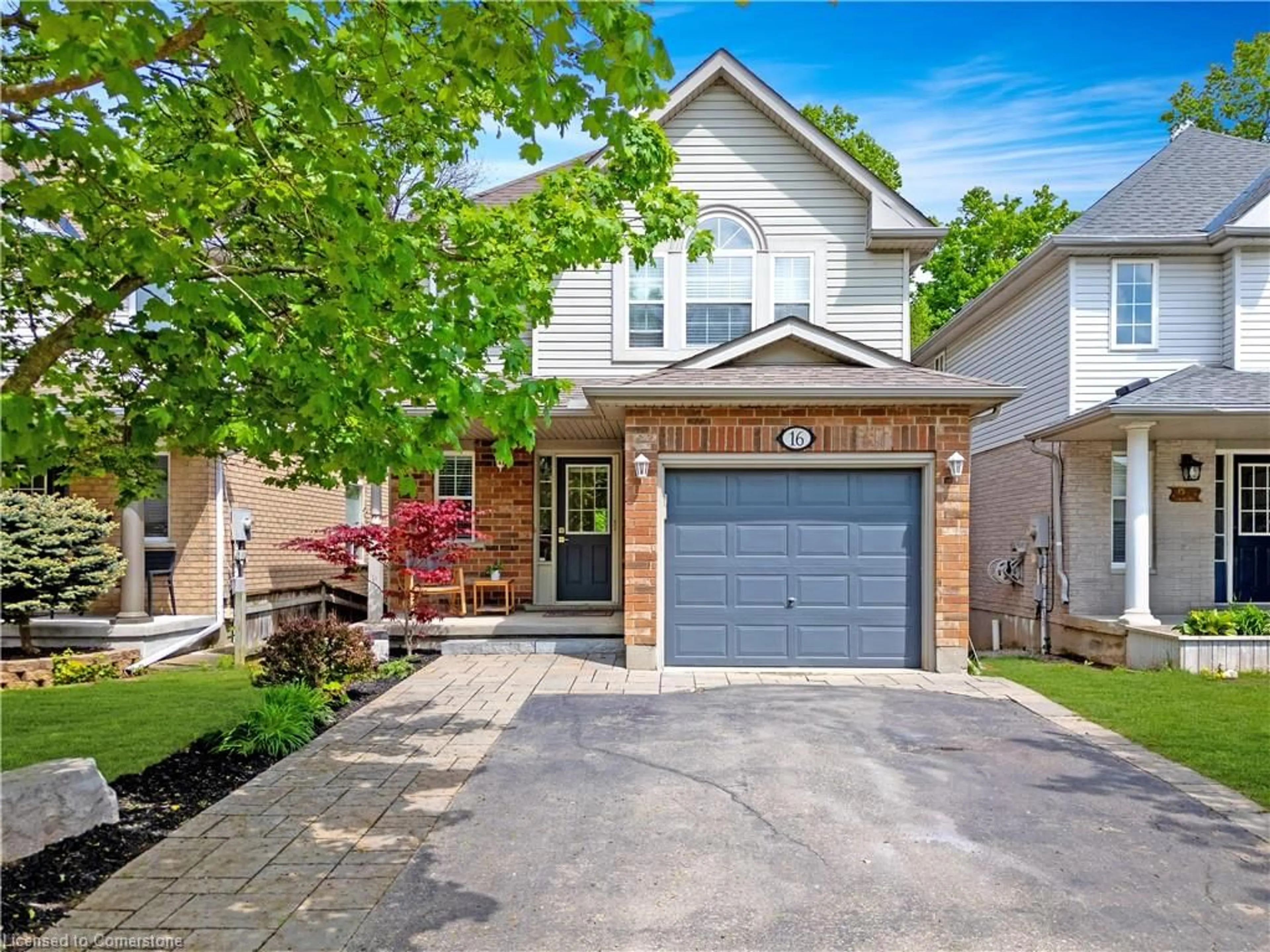 Home with brick exterior material, street for 16 Karalee Cres, Cambridge Ontario N3C 4H2