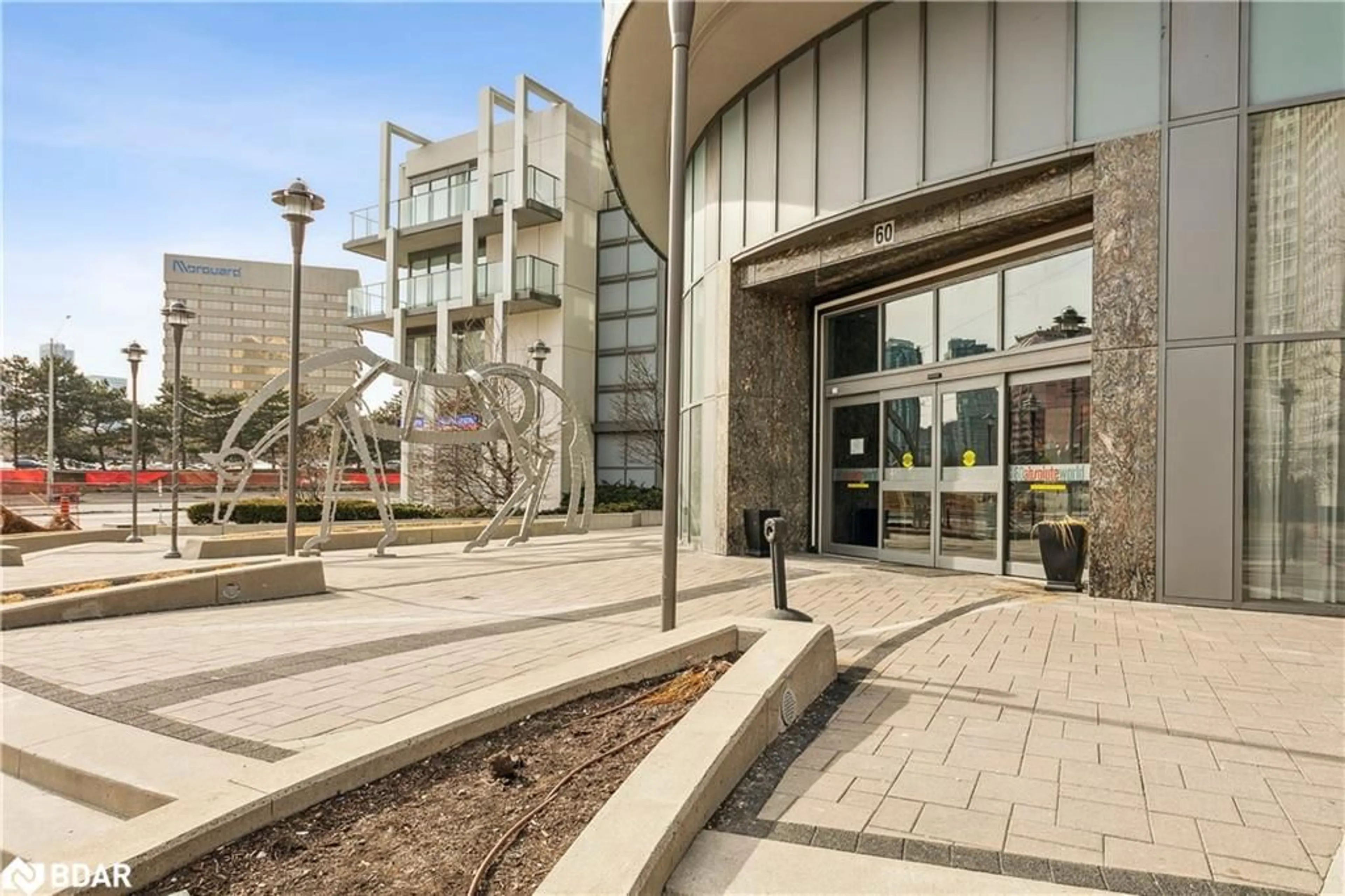 Indoor foyer for 60 Absolute Ave #2503, Mississauga Ontario L4Z 0A9