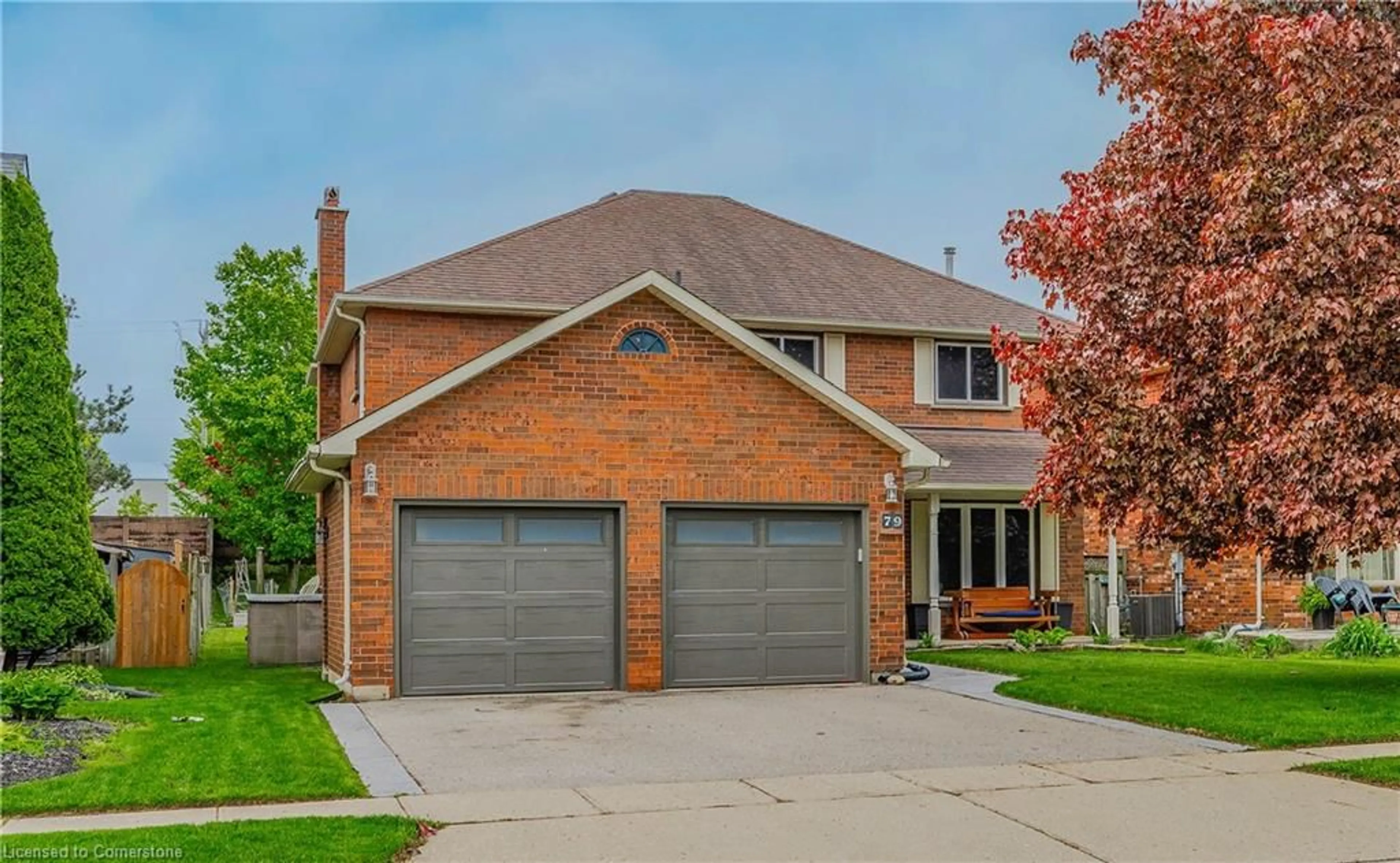 Home with brick exterior material, street for 79 Handorf Dr, Cambridge Ontario N3C 3Y3