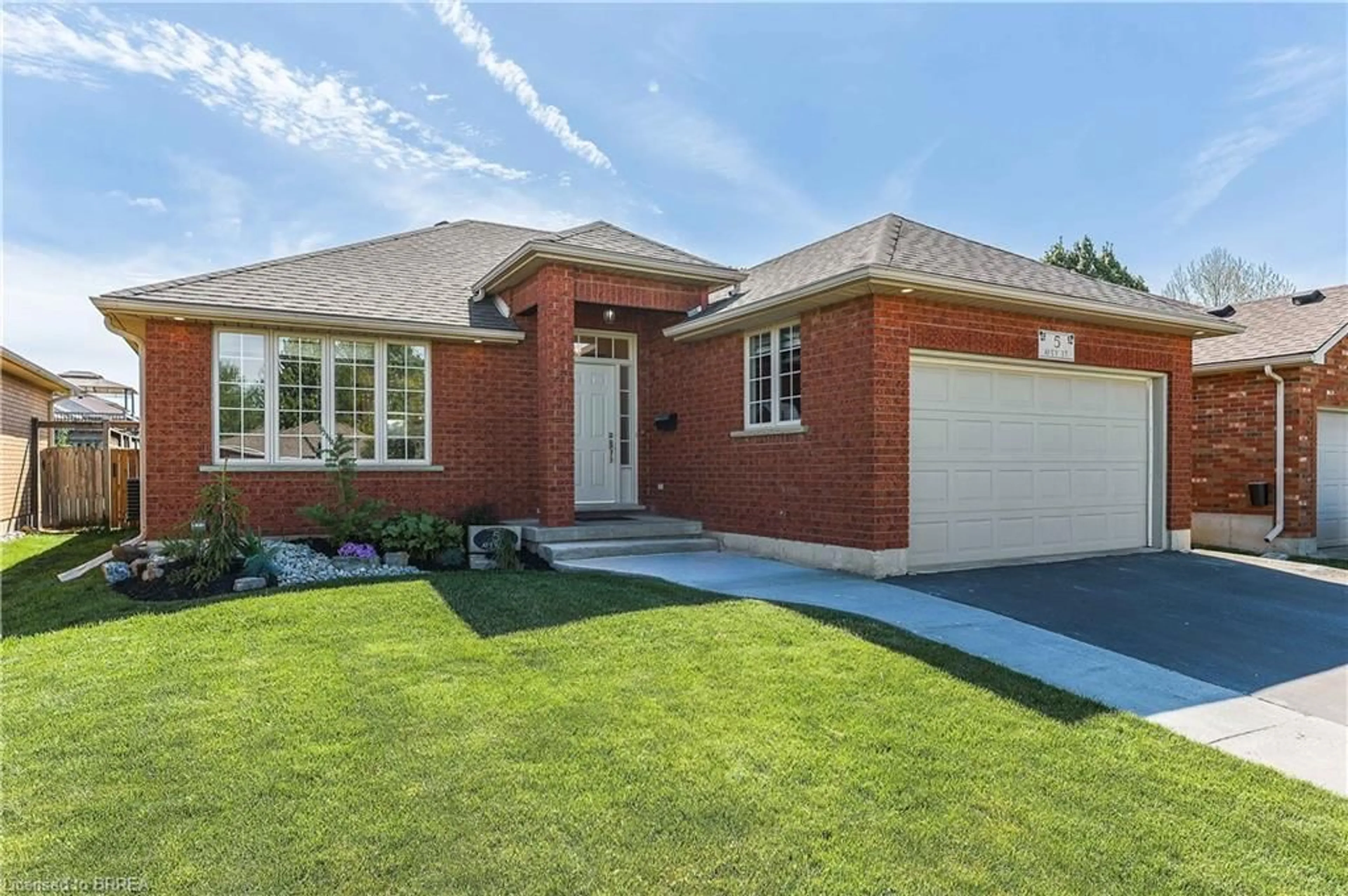 Home with brick exterior material, street for 5 Avey St, Brantford Ontario N3T 6M4