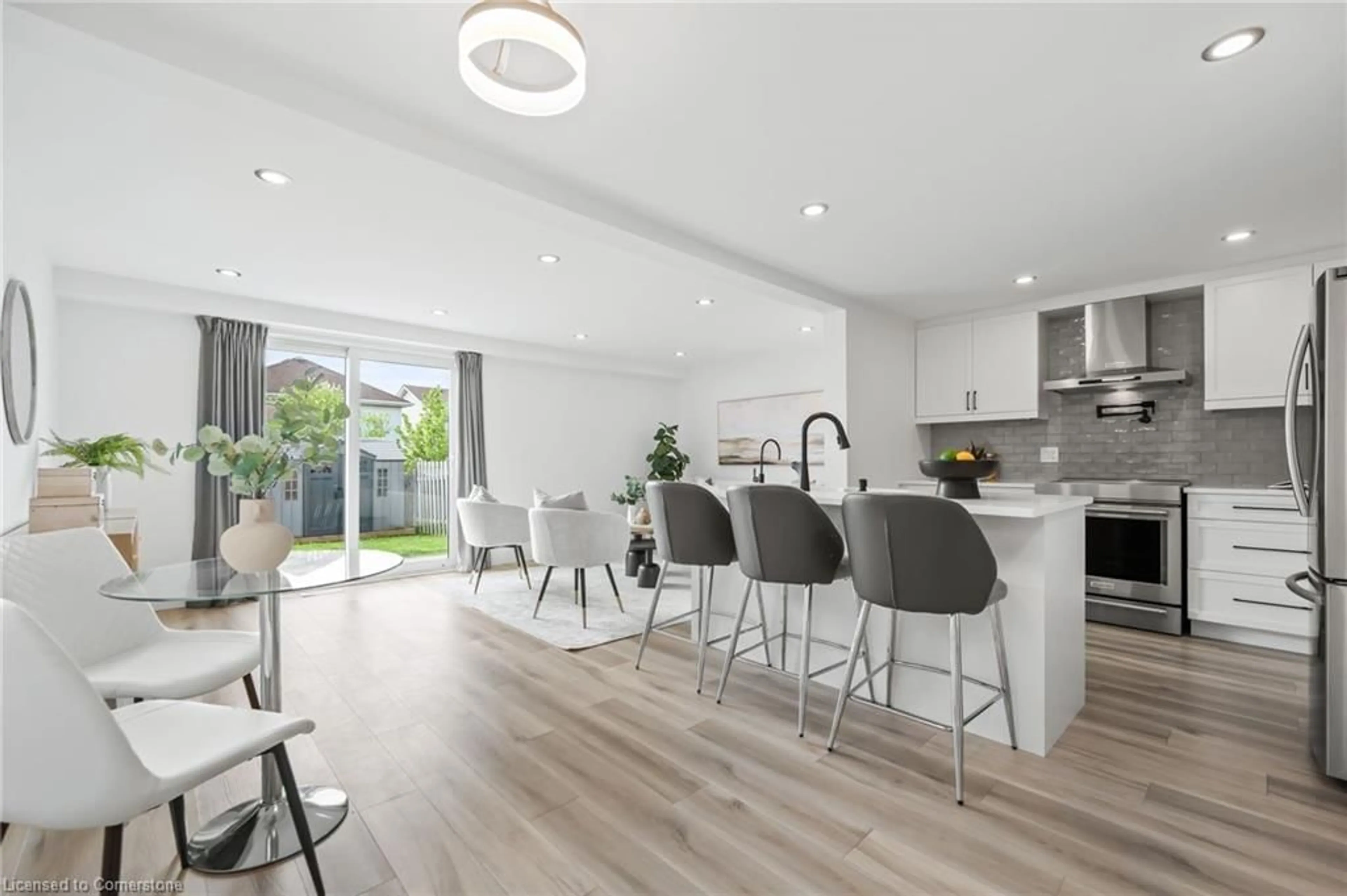 Open concept kitchen, unknown for 46 Hackberry St, Kitchener Ontario N2E 3R9