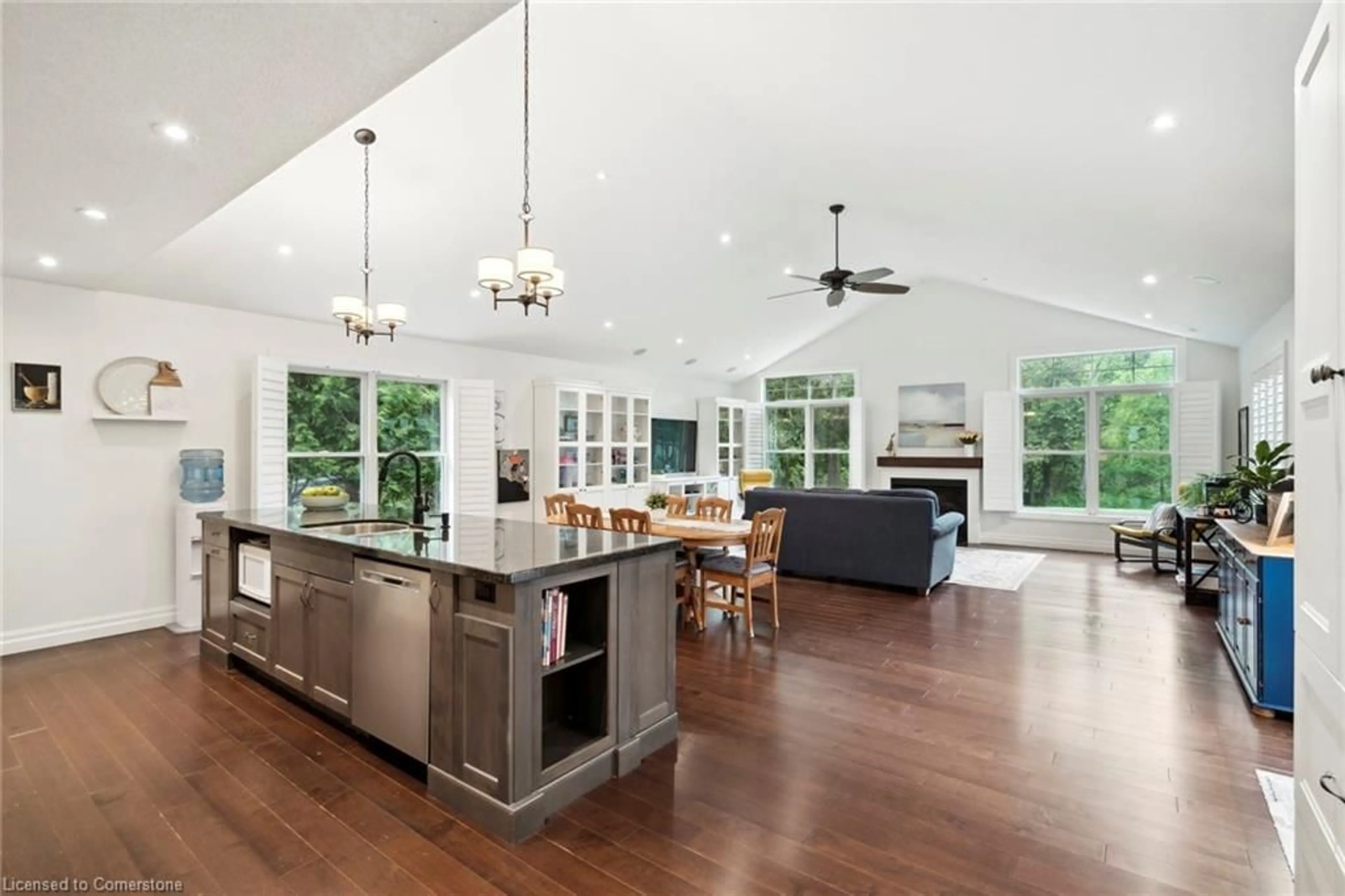 Open concept kitchen, unknown for 2107 Side Rd 15 Rd, Moffat Ontario L0P 1B0
