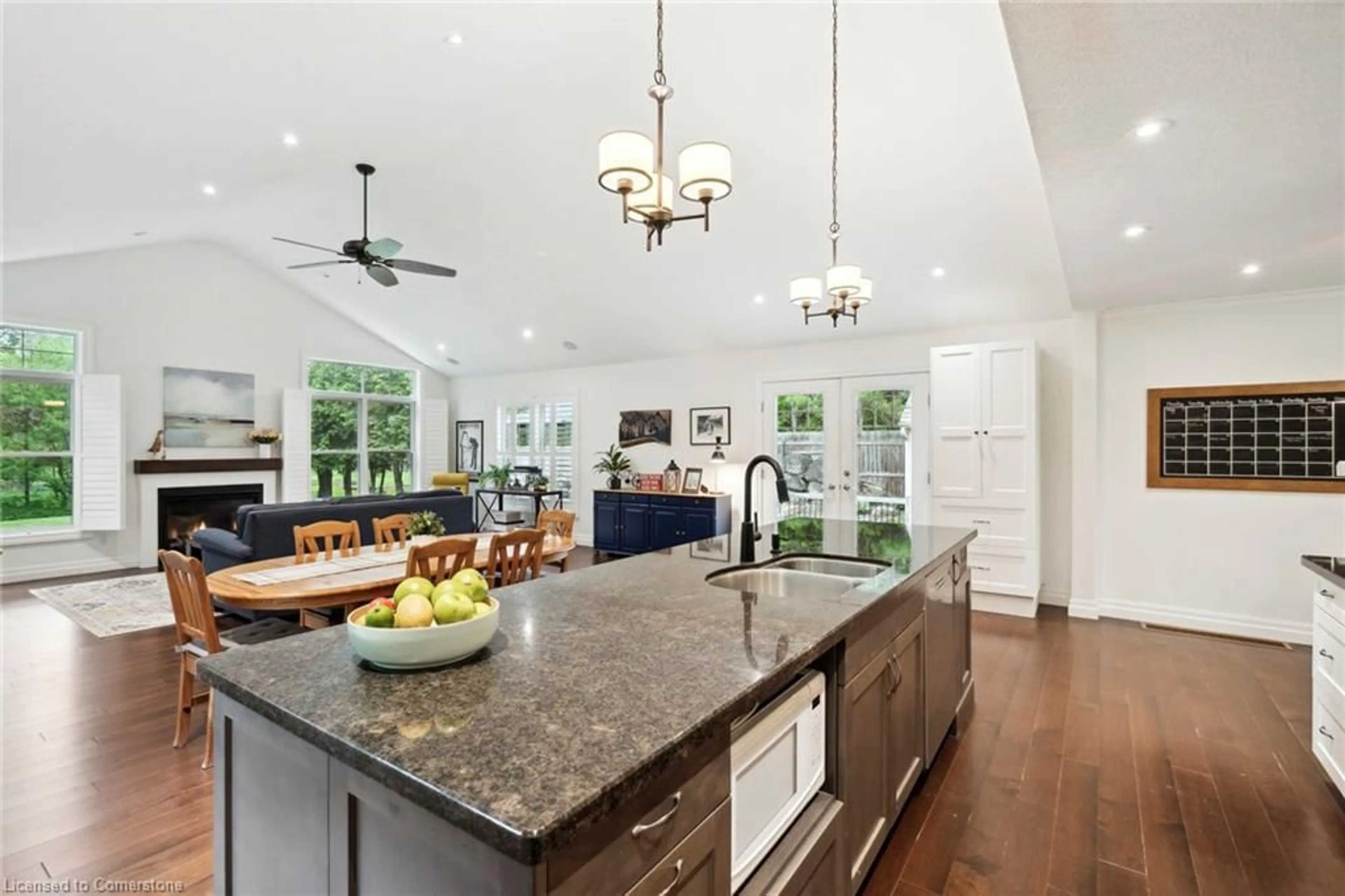 Open concept kitchen, unknown for 2107 Side Rd 15 Rd, Moffat Ontario L0P 1B0