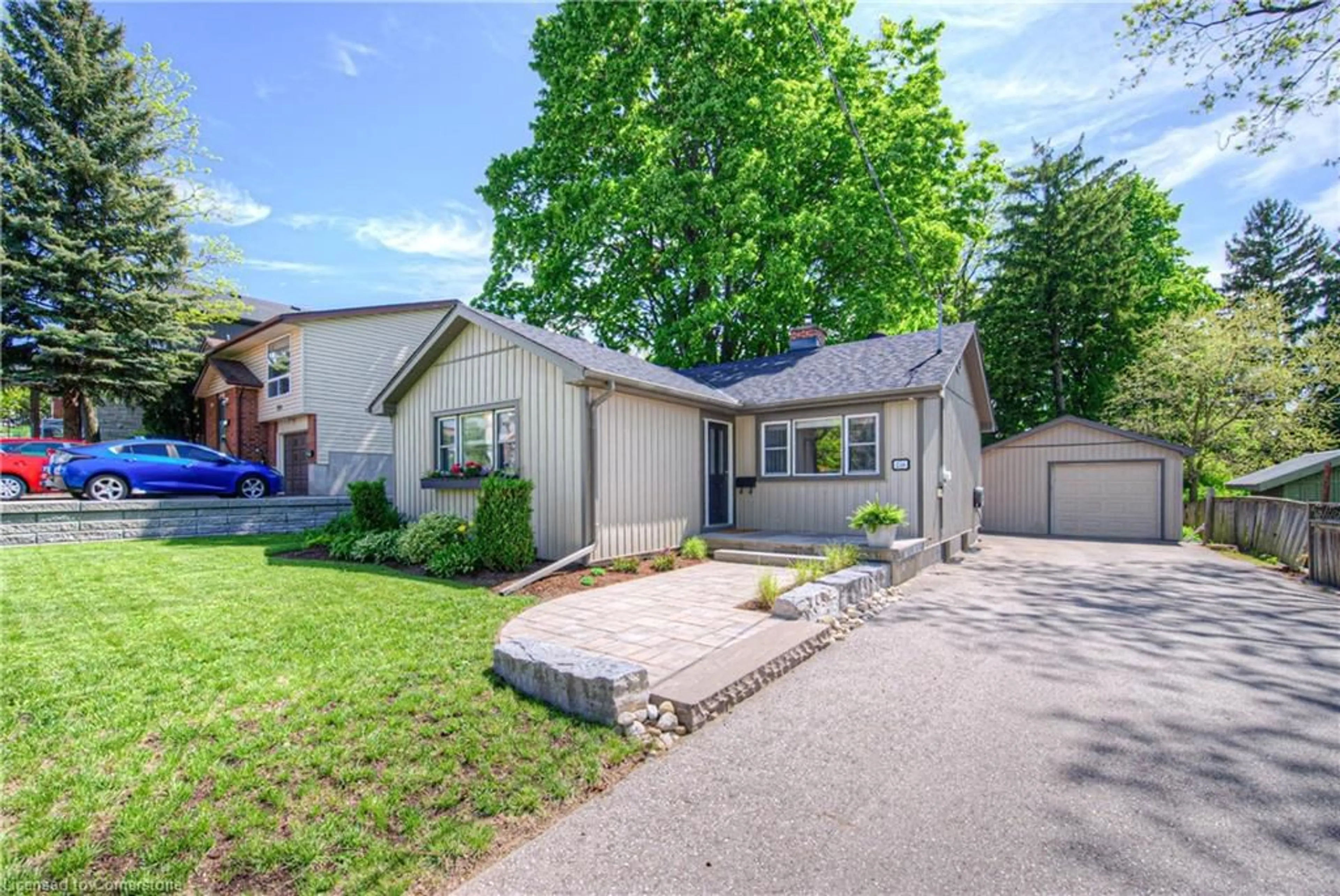 Home with vinyl exterior material, street for 236 Hewat St, Cambridge Ontario N3H 4H3