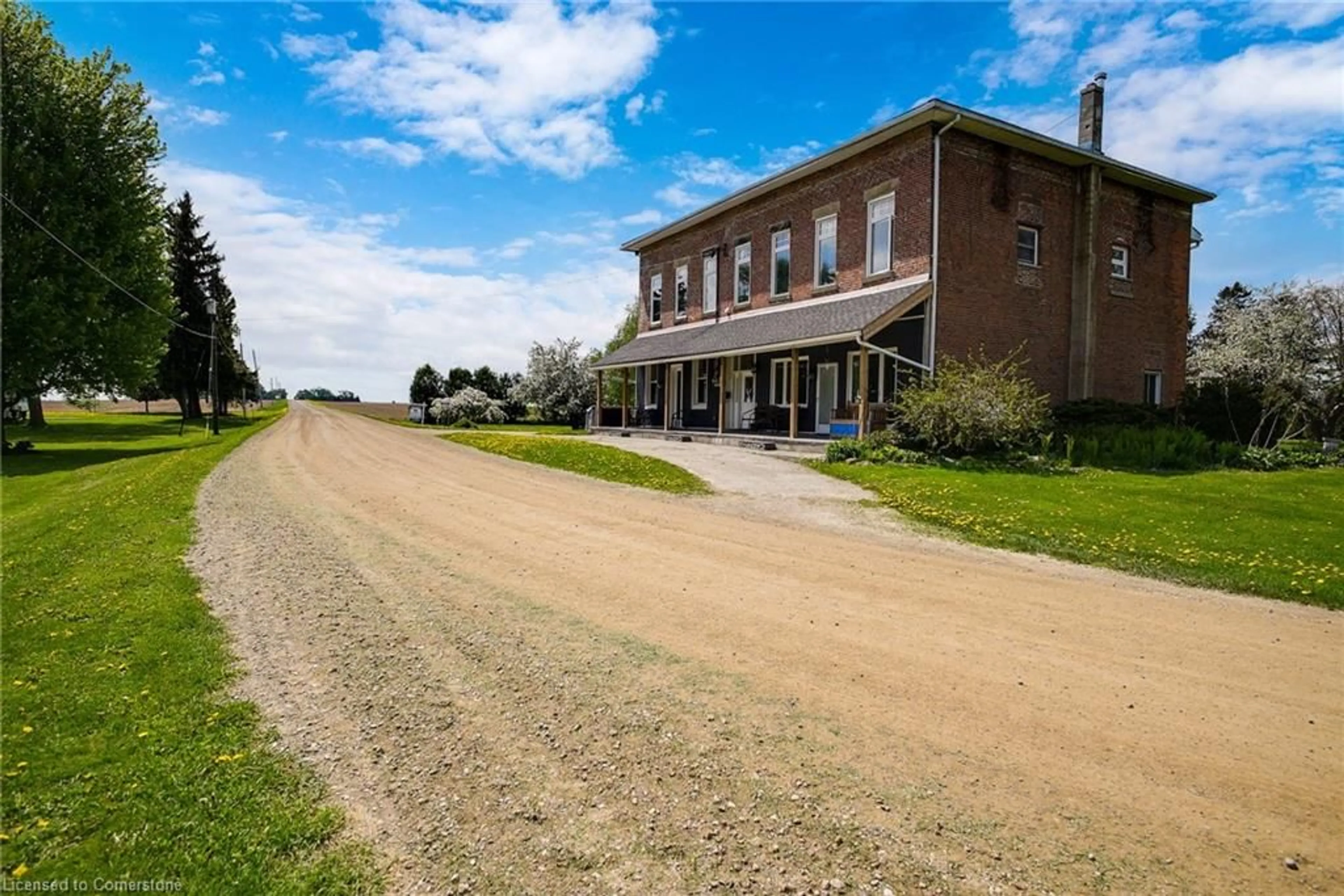 A pic from outside/outdoor area/front of a property/back of a property/a pic from drone, unknown for 776597 Blandford Rd, Bright Ontario N0J 1B0