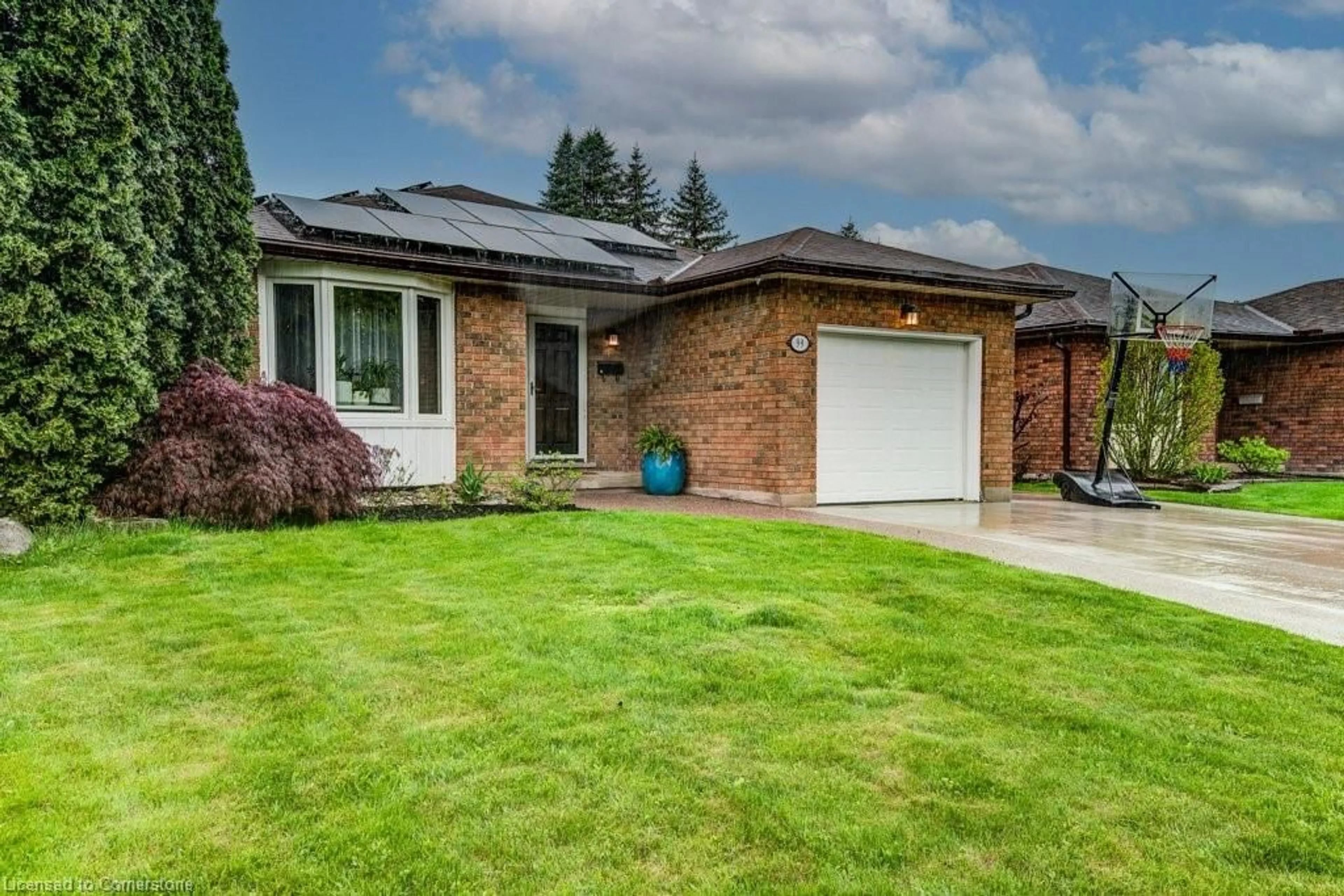 Home with brick exterior material, street for 99 Brierdale Dr, Kitchener Ontario N2A 3S7