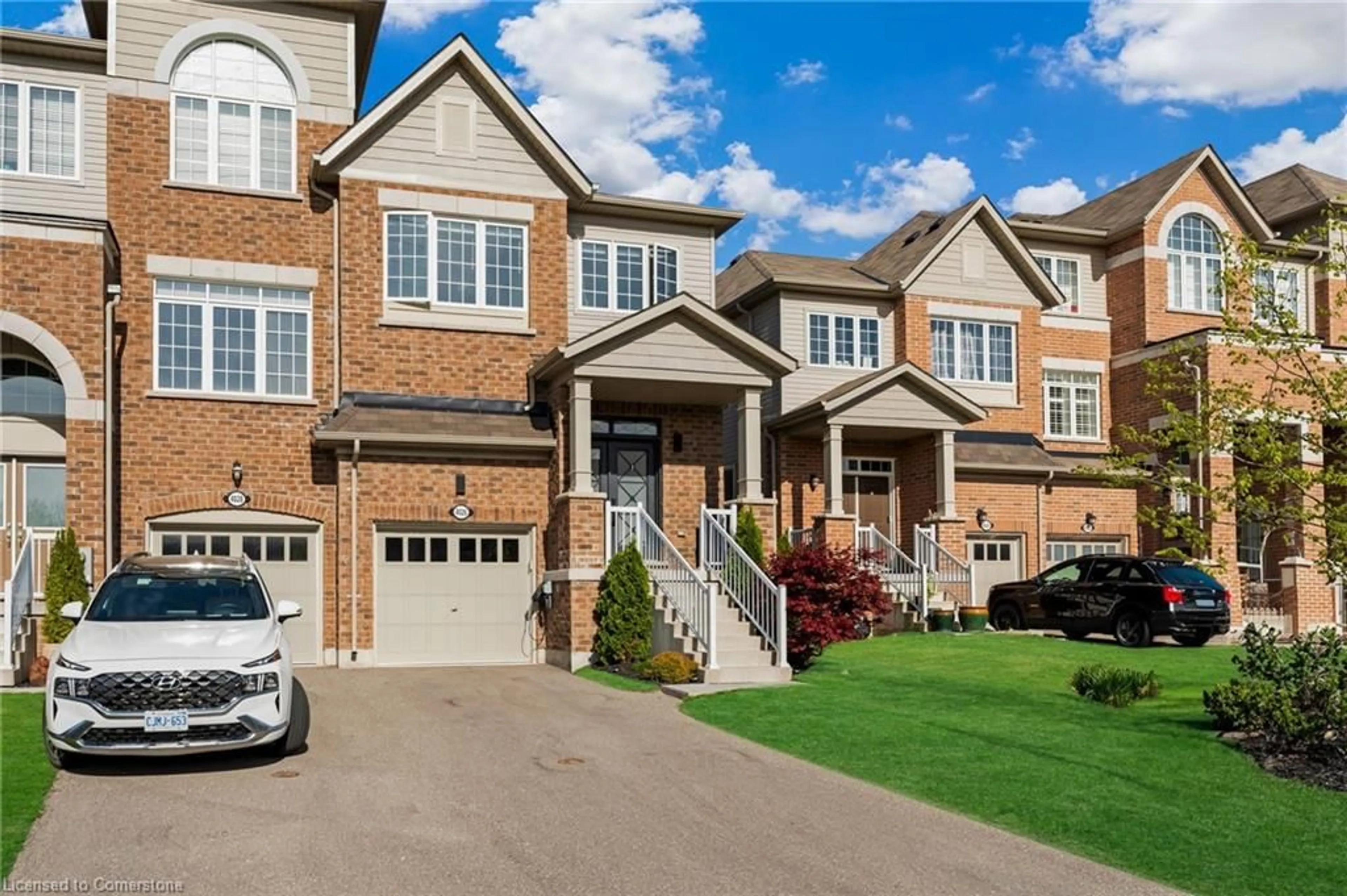 Home with brick exterior material, street for 4026 Fracchioni Dr, Beamsville Ontario L3J 0R8