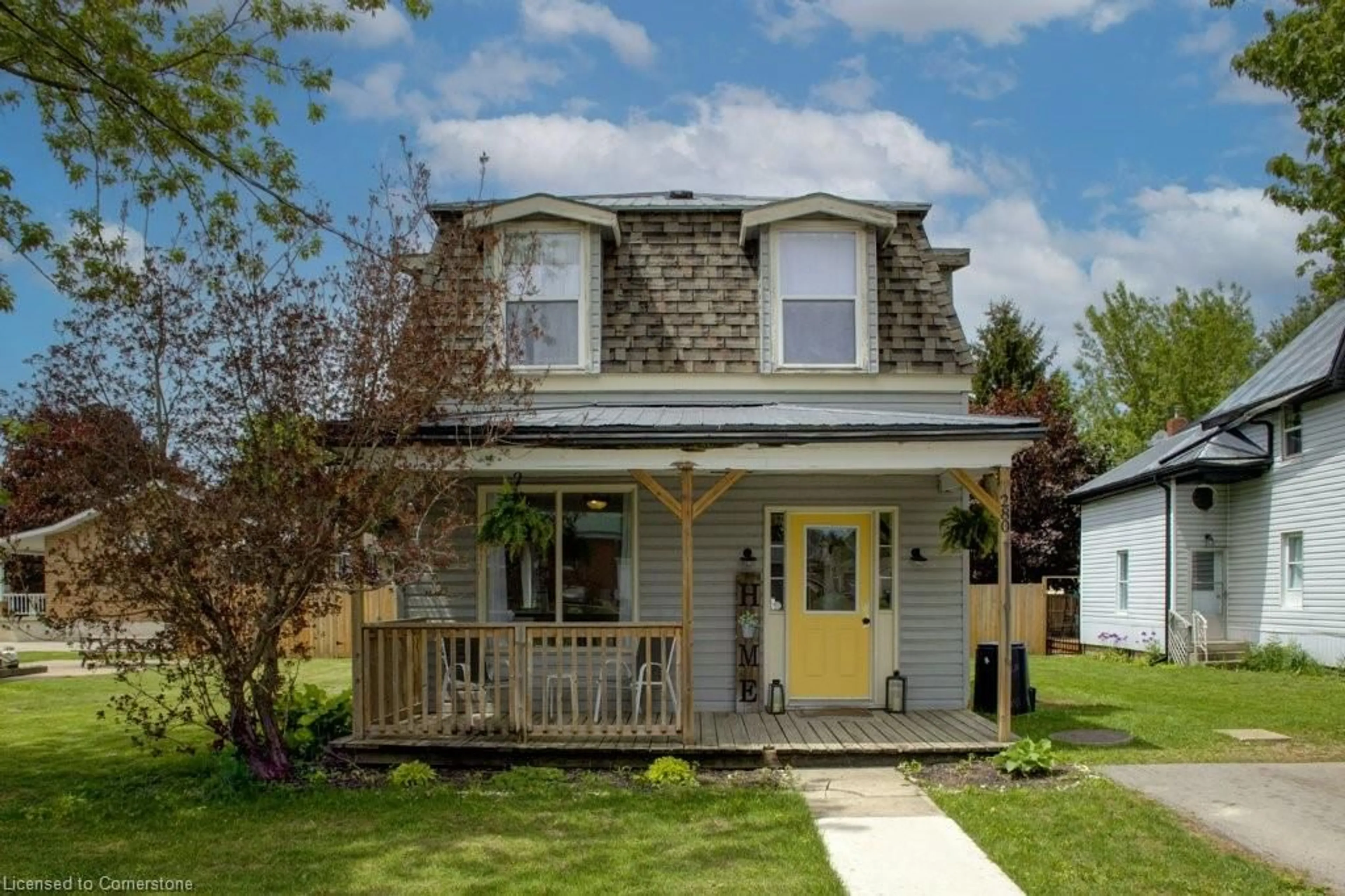 Home with vinyl exterior material, street for 280 Princess Street, Brussels Ontario N0G 1H0