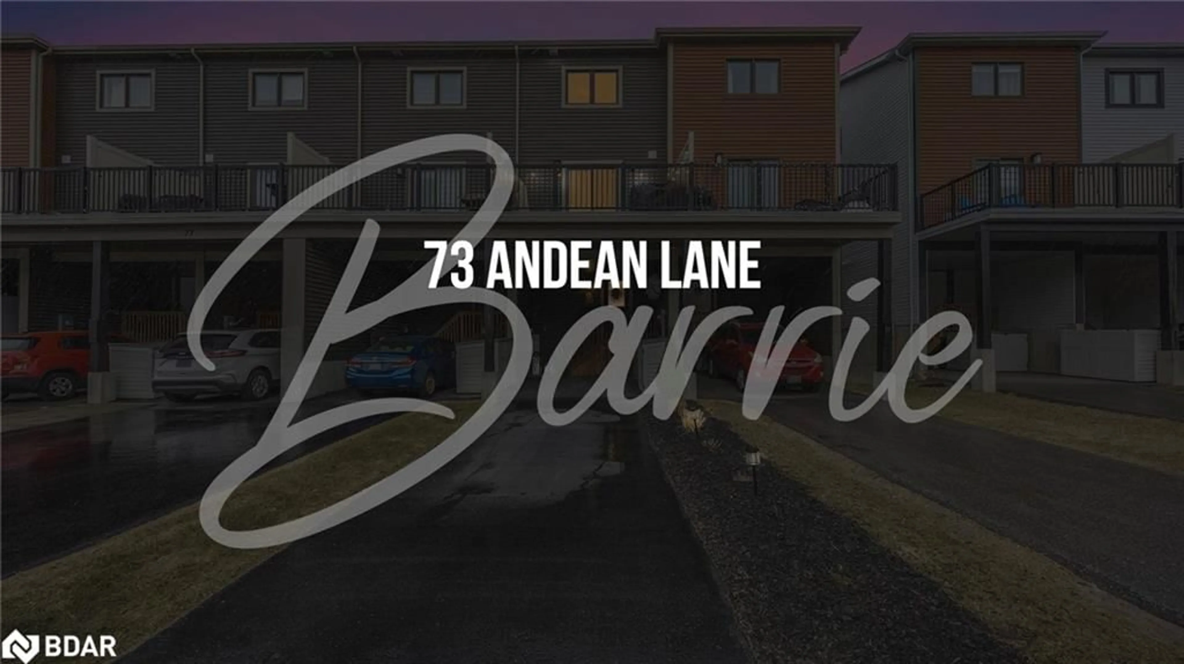 Unknown for 73 Andean Lane, Barrie Ontario L9J 0J4