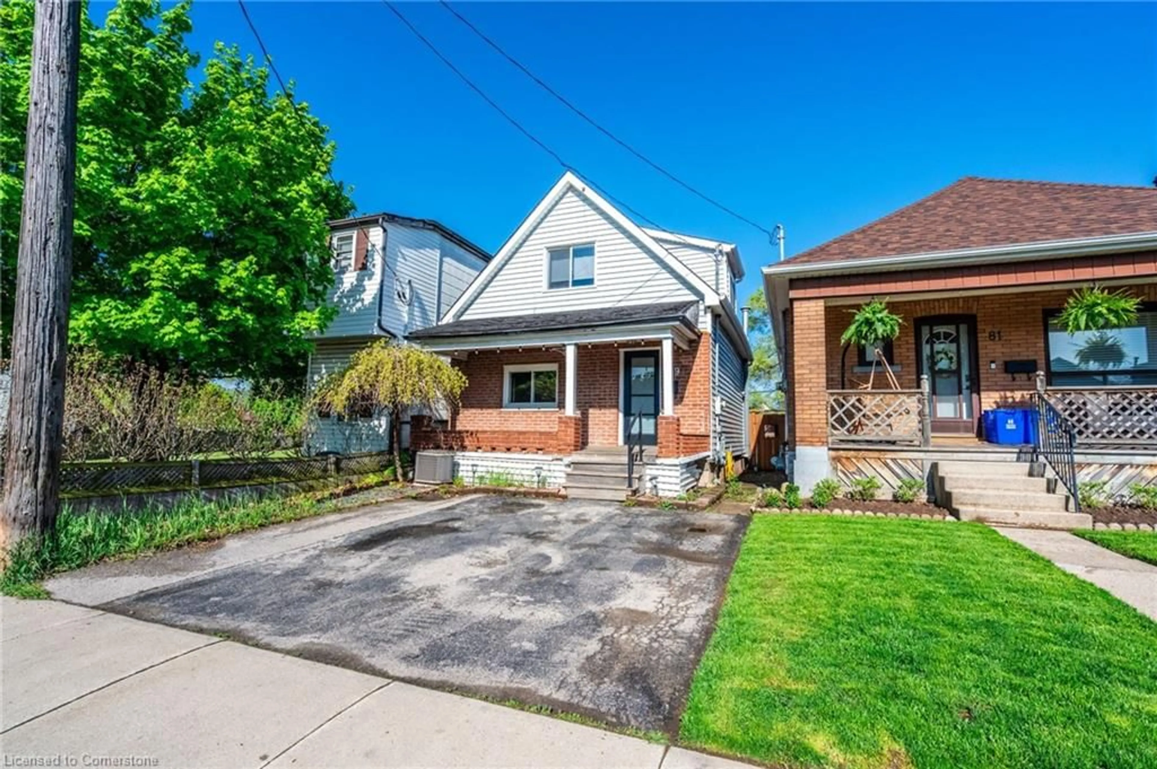 Home with brick exterior material, street for 79 Graham Ave, Hamilton Ontario L8H 4J8