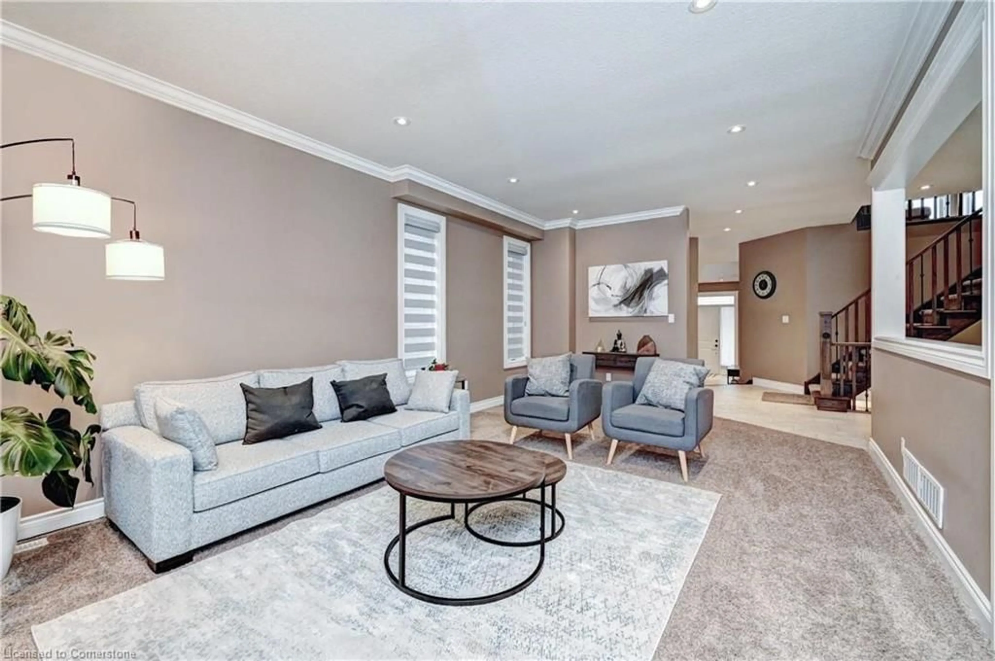 Living room with furniture, unknown for 220 Ladyslipper Dr, Waterloo Ontario N2V 0E2