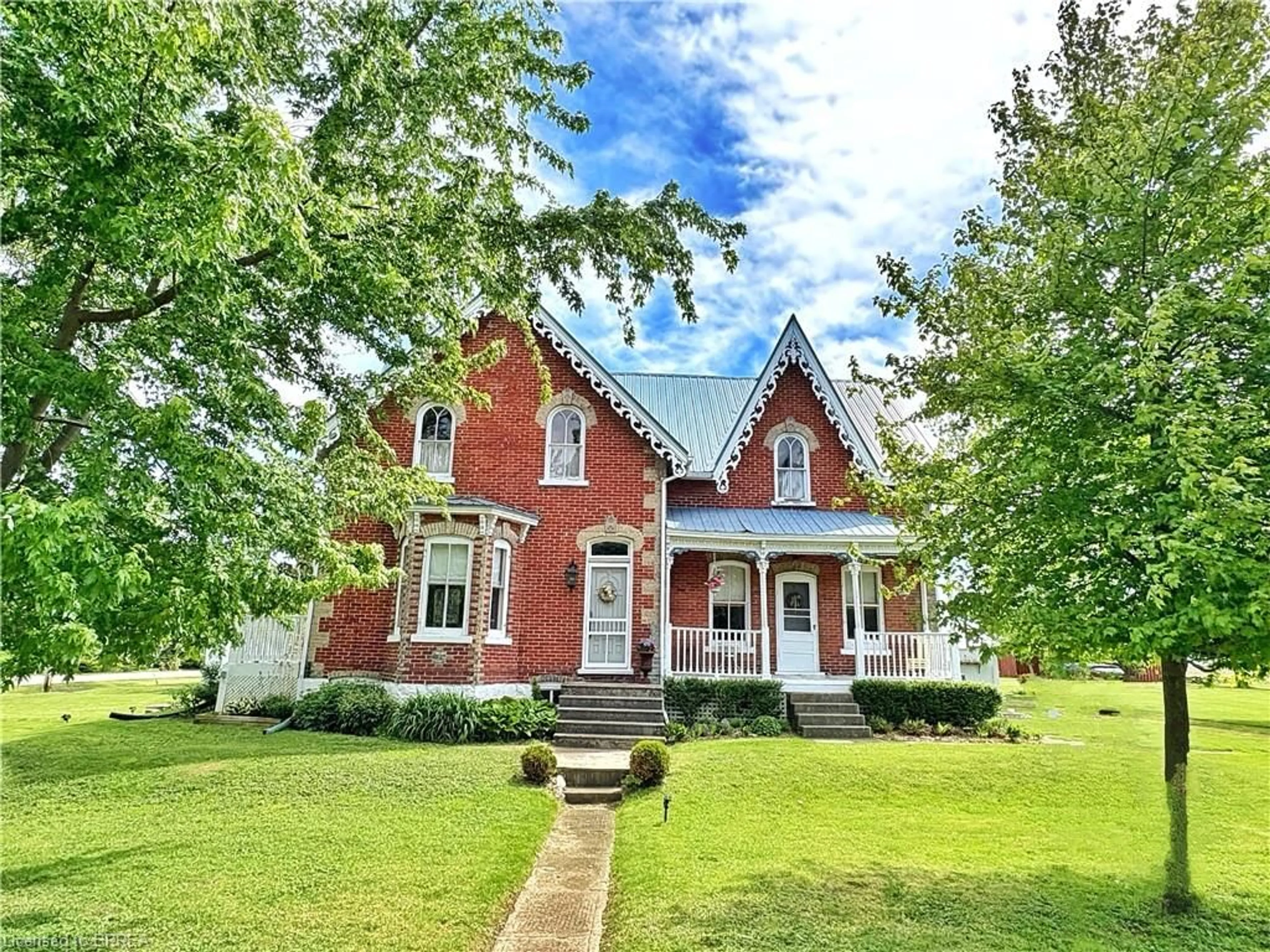 Home with brick exterior material, street for 1204 Kohler Rd, Cayuga Ontario N0A 1E0