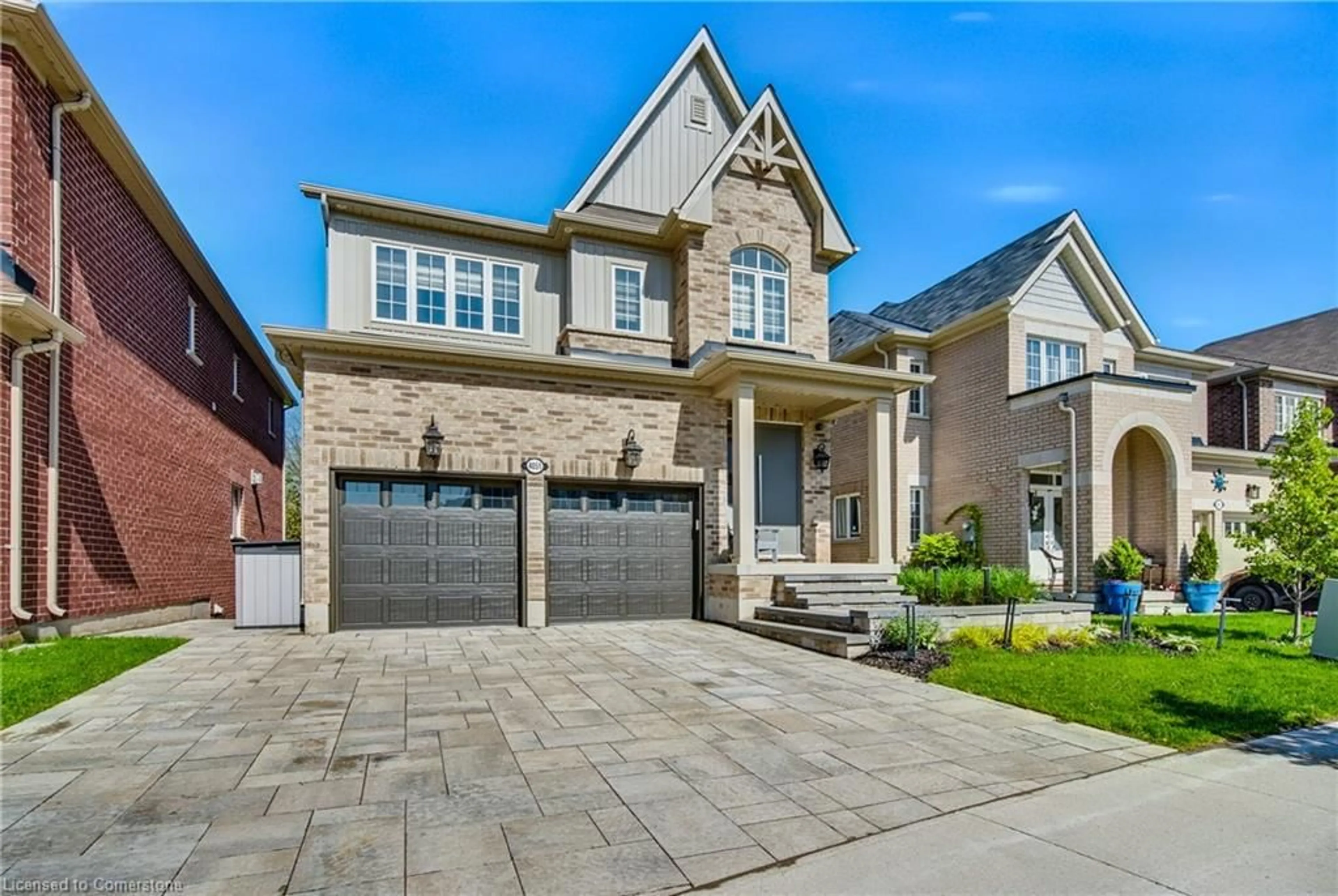 Home with brick exterior material, street for 4051 Fracchioni Dr, Beamsville Ontario L3J 0R5