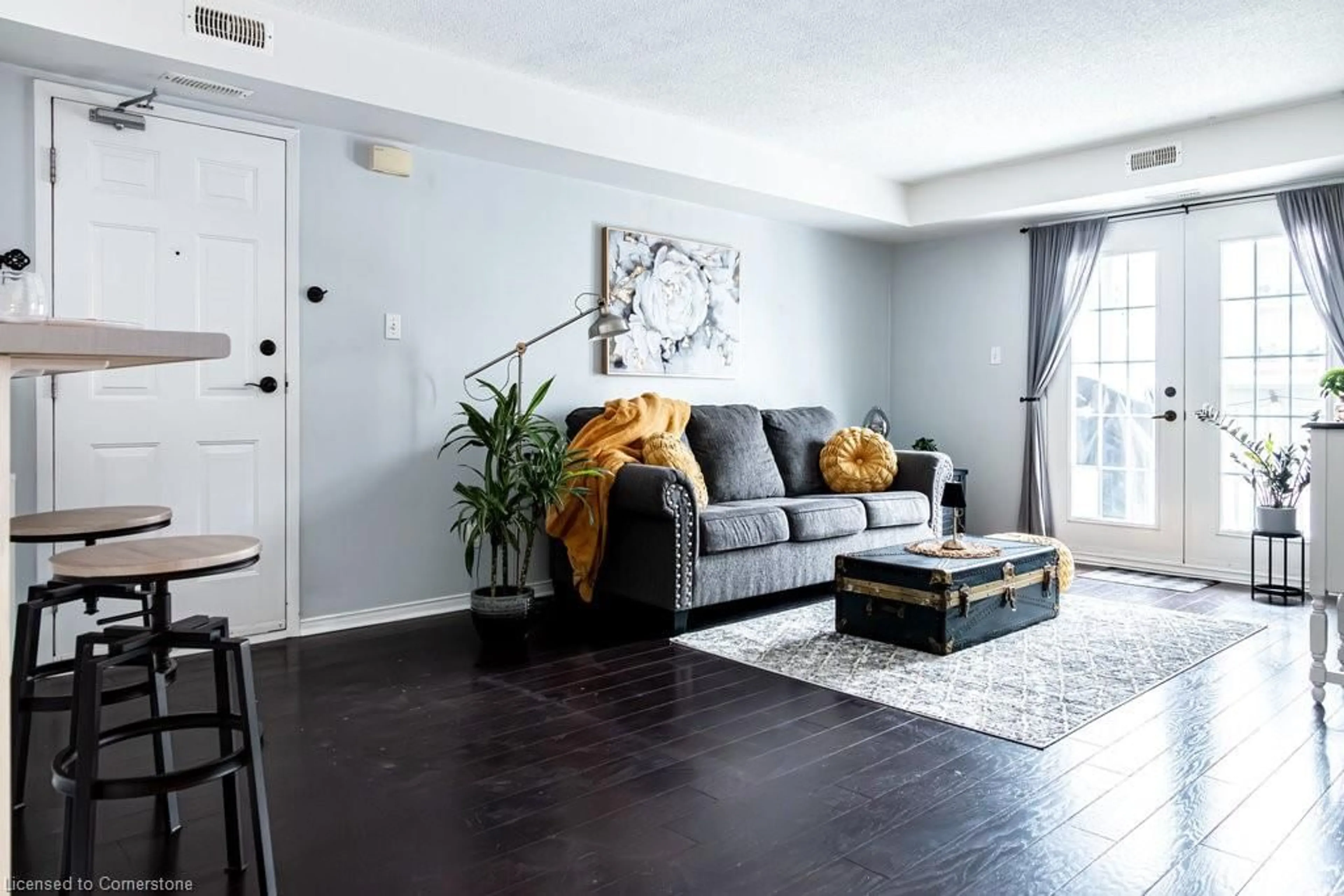 Living room with furniture, unknown for 2010 Cleaver Ave #322, Burlington Ontario L7M 4C1